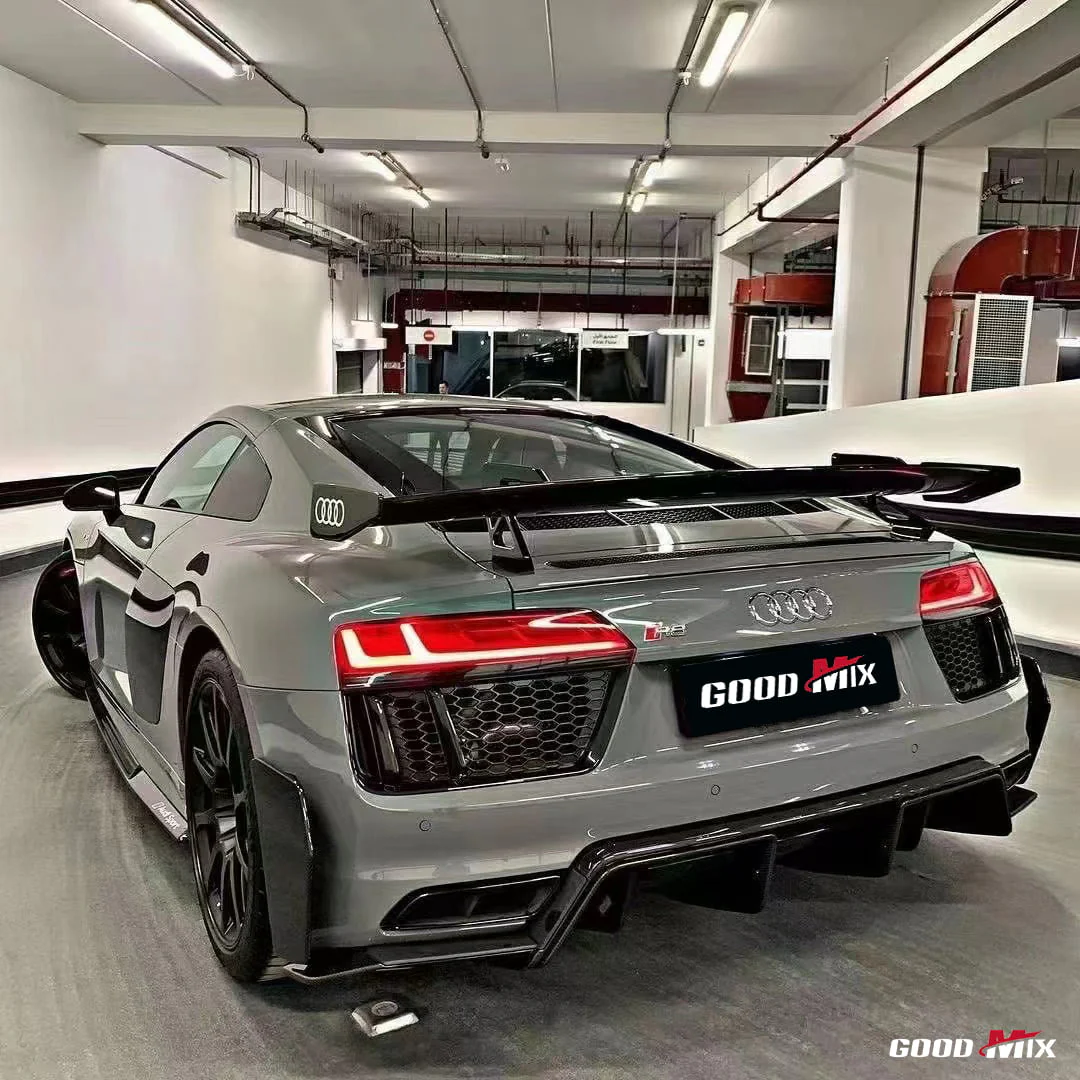 2016-2018 Audi R8 Full Dry Carbon Aerodynamics kit - Image 4