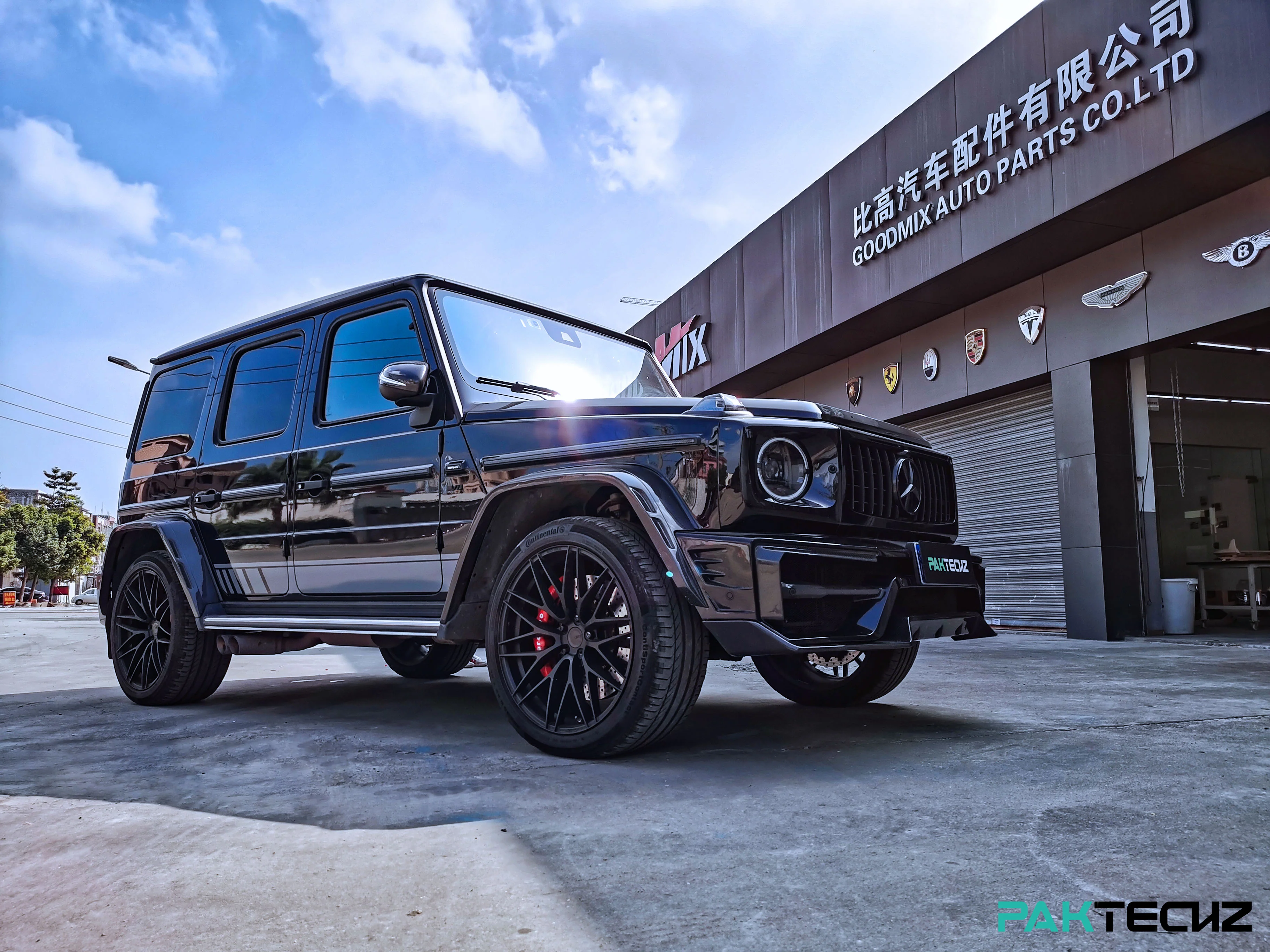 2019 Mercedes Benz G-Class W464 Paktechz Full Dry Carbon Aerodynamics kit - Image 3