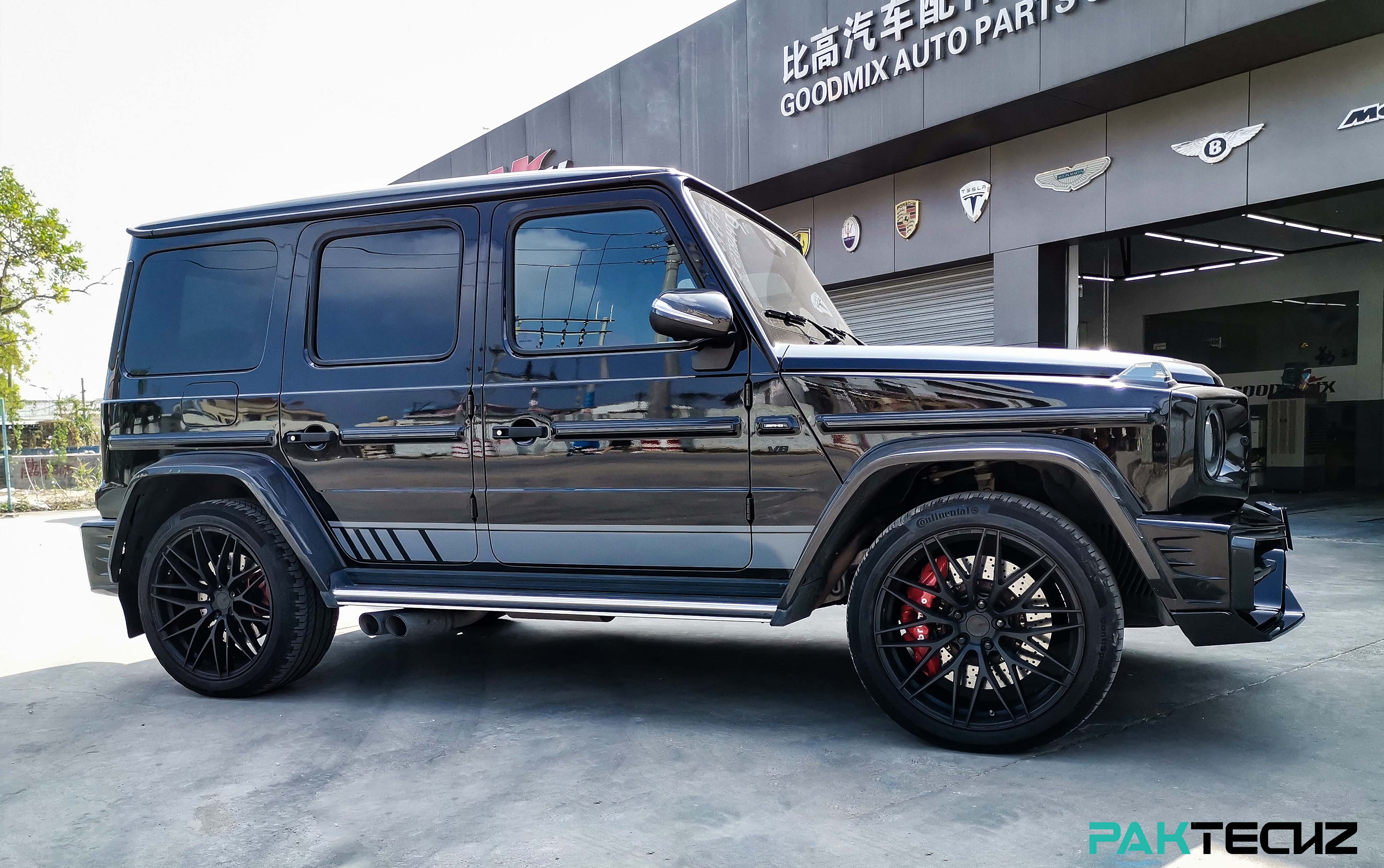 2019 Mercedes Benz G-Class W464 Paktechz Full Dry Carbon Aerodynamics kit - Image 4