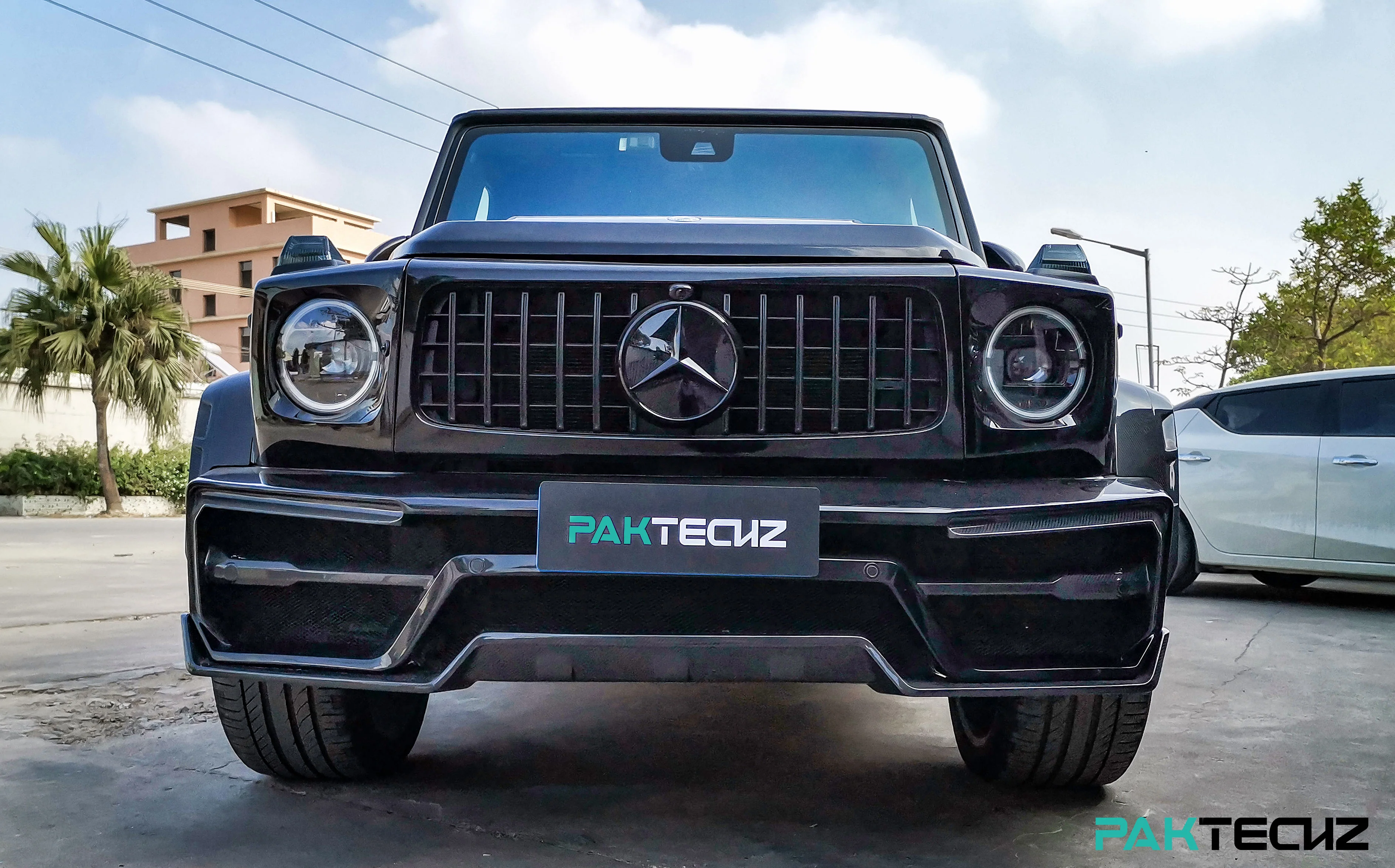 2019 Mercedes Benz G-Class W464 Paktechz Full Dry Carbon Aerodynamics kit - Image 6
