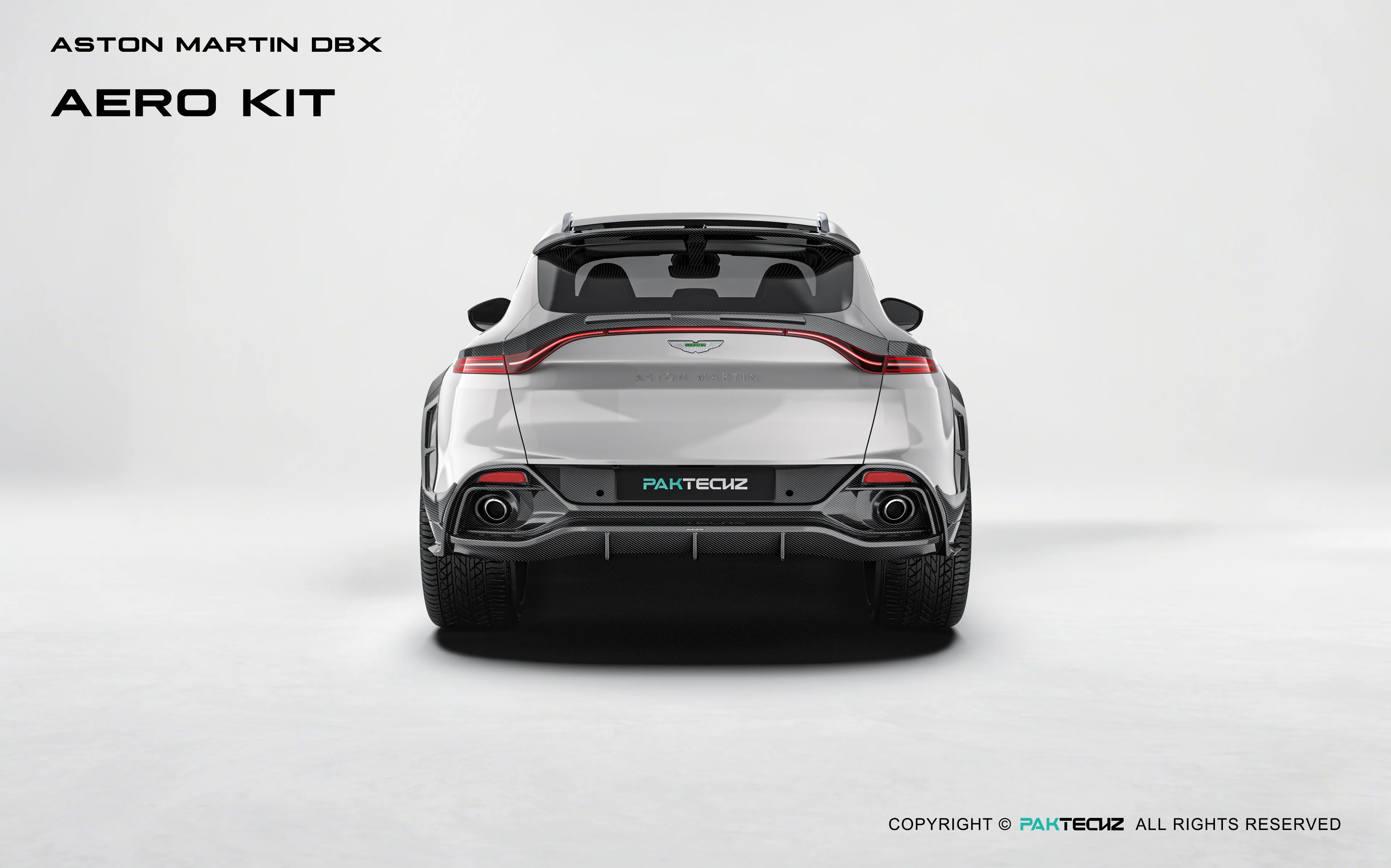 Aston Martin DBX Paktechz Full Dry Carbon Aerodynamics kit - Image 5