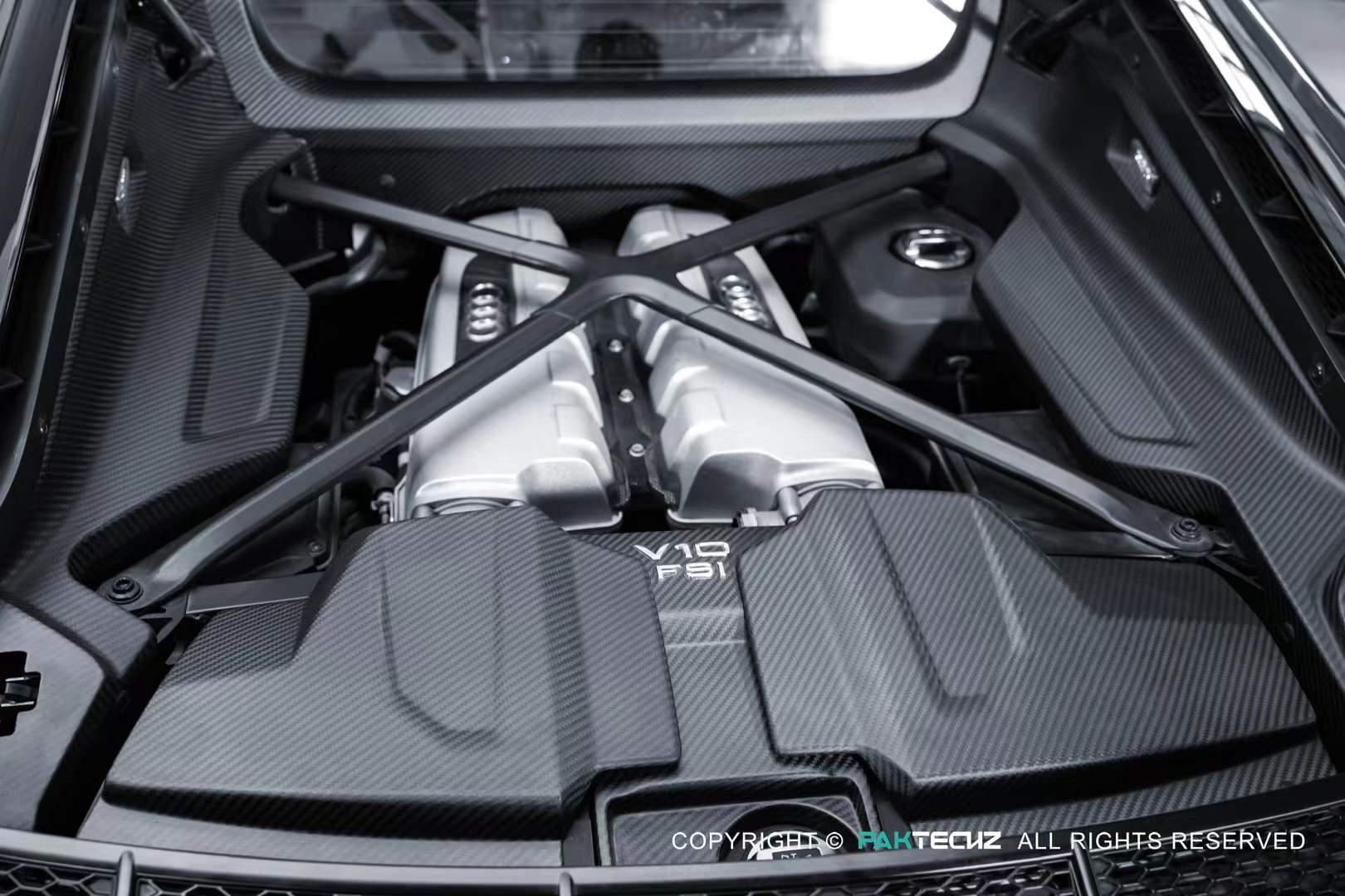 Audi R8 (Gen 2) Paktechz Full Dry Carbon Aerodynamics kit (2019-2023) - Image 27