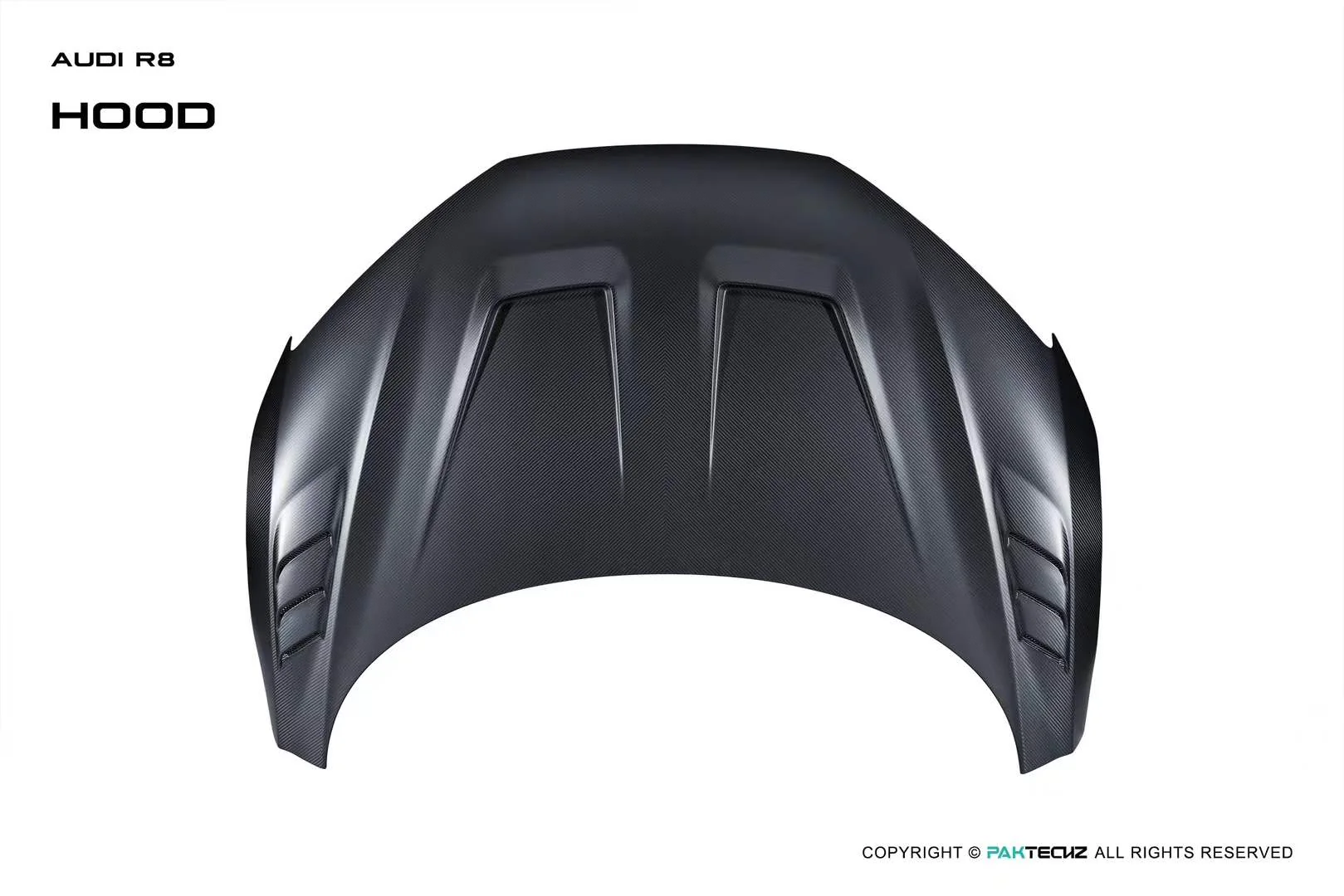 Audi R8 (Gen 2) Paktechz Full Dry Carbon Aerodynamics kit (2019-2023) - Image 33