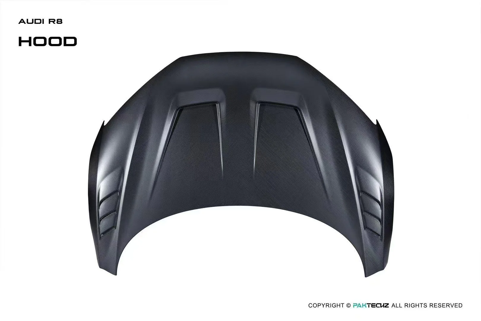 Audi R8 (Gen 2) Paktechz Full Dry Carbon Aerodynamics kit (2019-2023) - Image 26