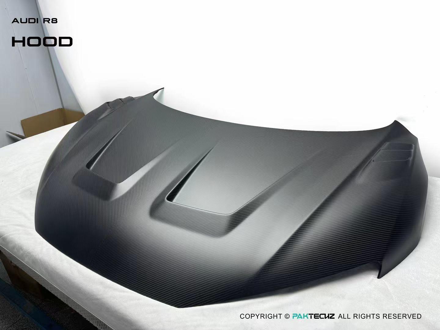 Audi R8 (Gen 2) Paktechz Full Dry Carbon Aerodynamics kit (2019-2023) - Image 34