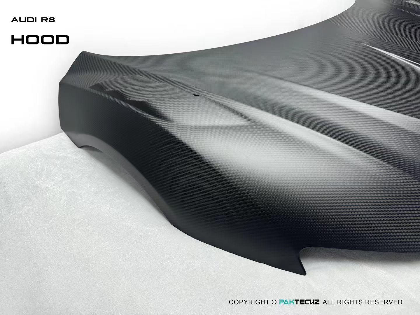 Audi R8 (Gen 2) Paktechz Full Dry Carbon Aerodynamics kit (2019-2023) - Image 36