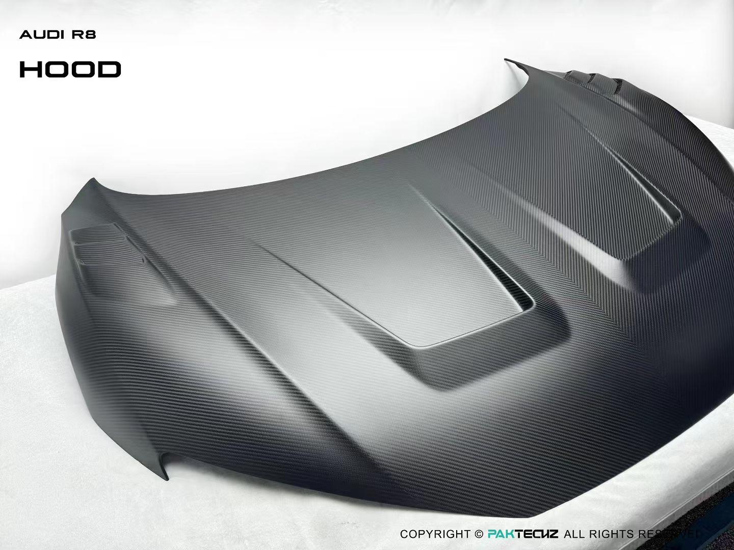 Audi R8 (Gen 2) Paktechz Full Dry Carbon Aerodynamics kit (2019-2023) - Image 35