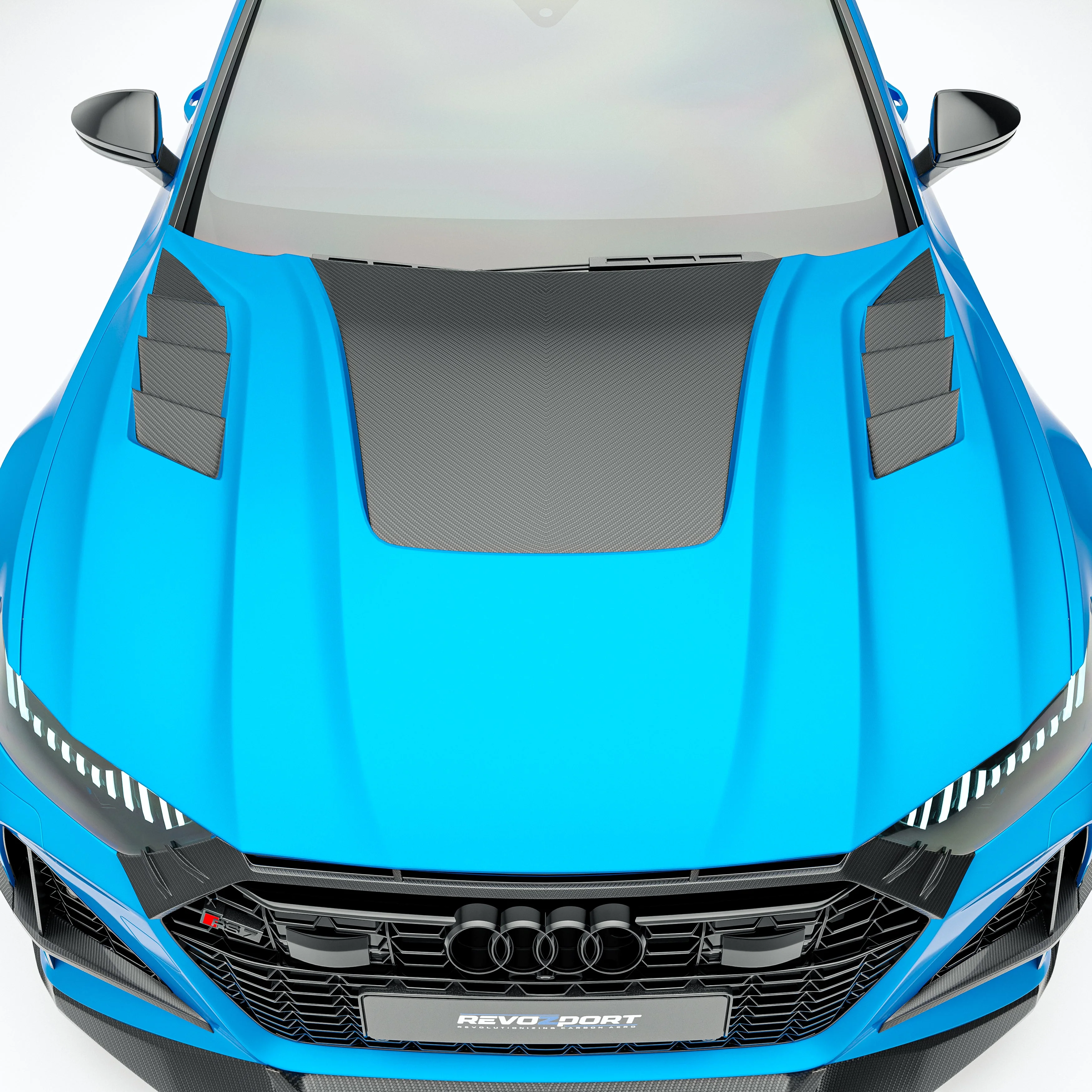 Audi RS6 C8 Carbon Fiber Hood - Image 6