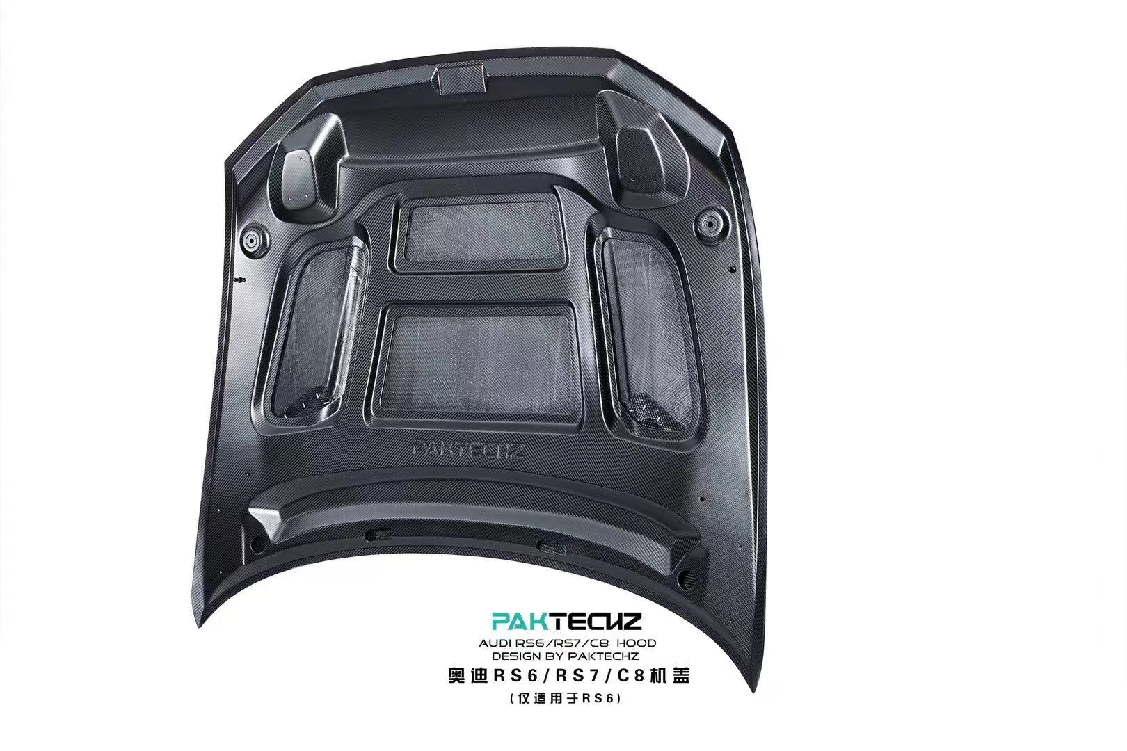 Audi RS6 C8 Paktechz Full Dry Carbon Aerodynamics kit - Image 13