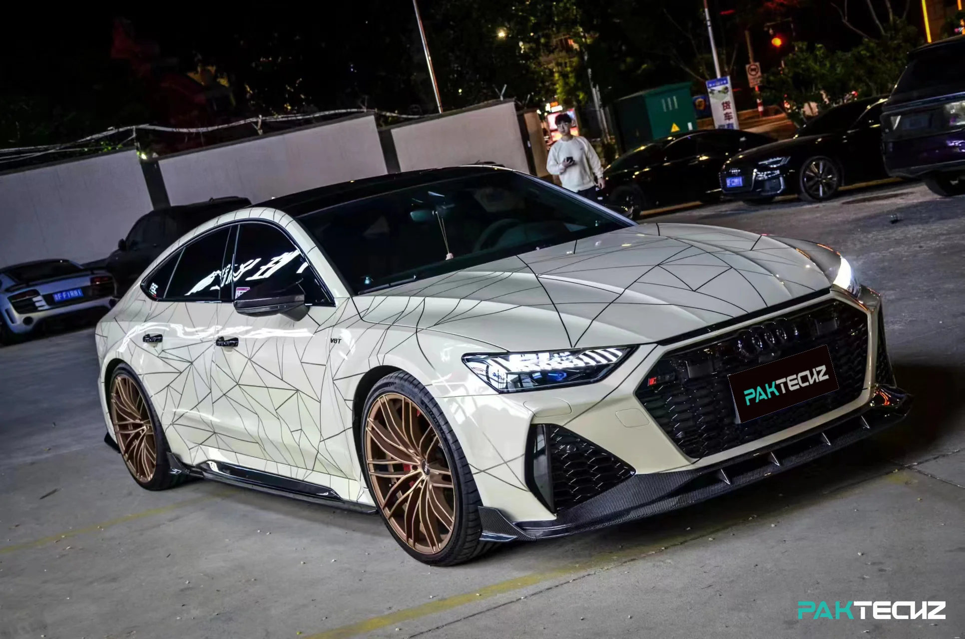 Audi RS7 C8 Paktechz Full Dry Carbon Aerodynamics kit - Image 14