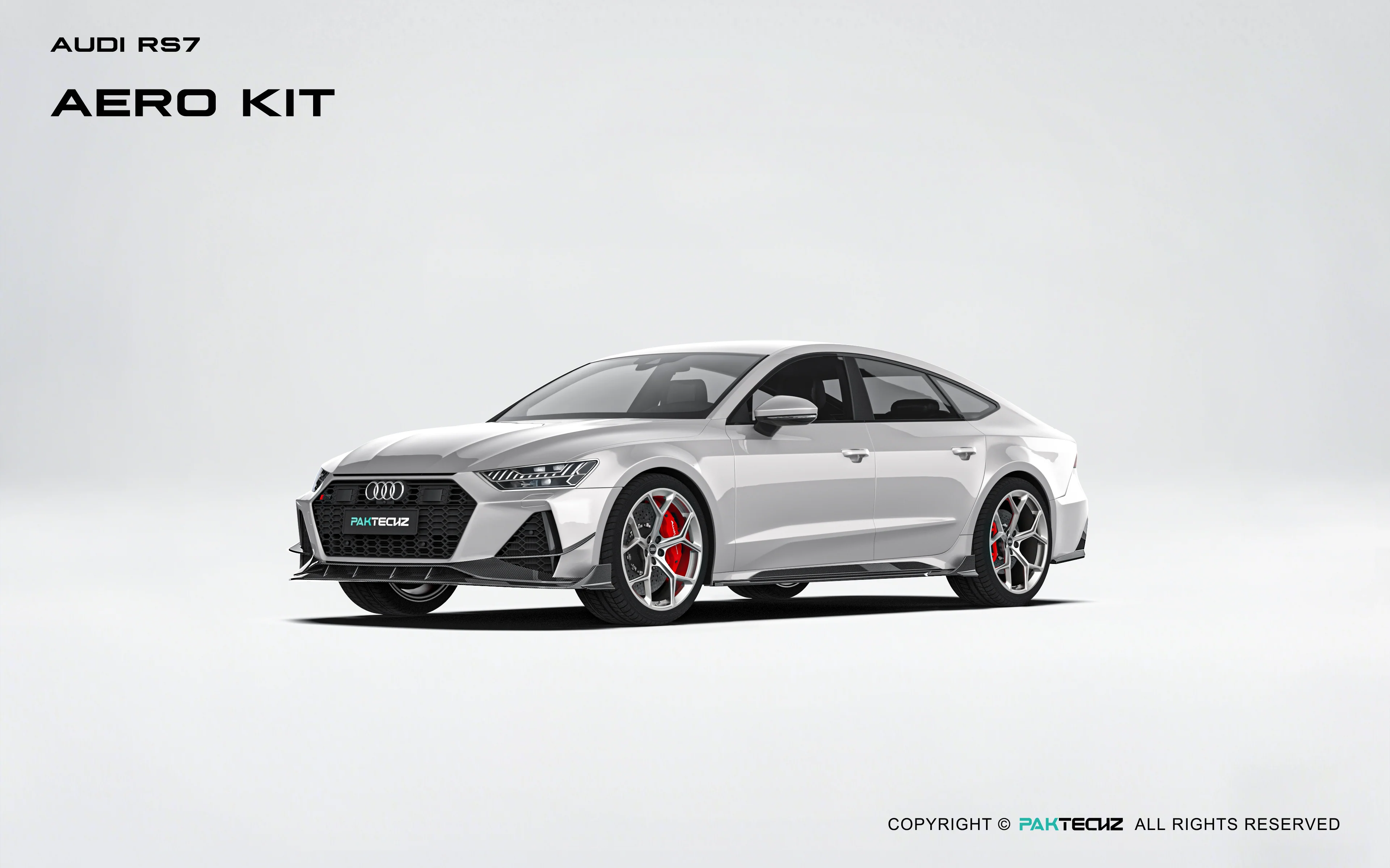 Audi RS7 C8 Paktechz Full Dry Carbon Aerodynamics kit - Image 3