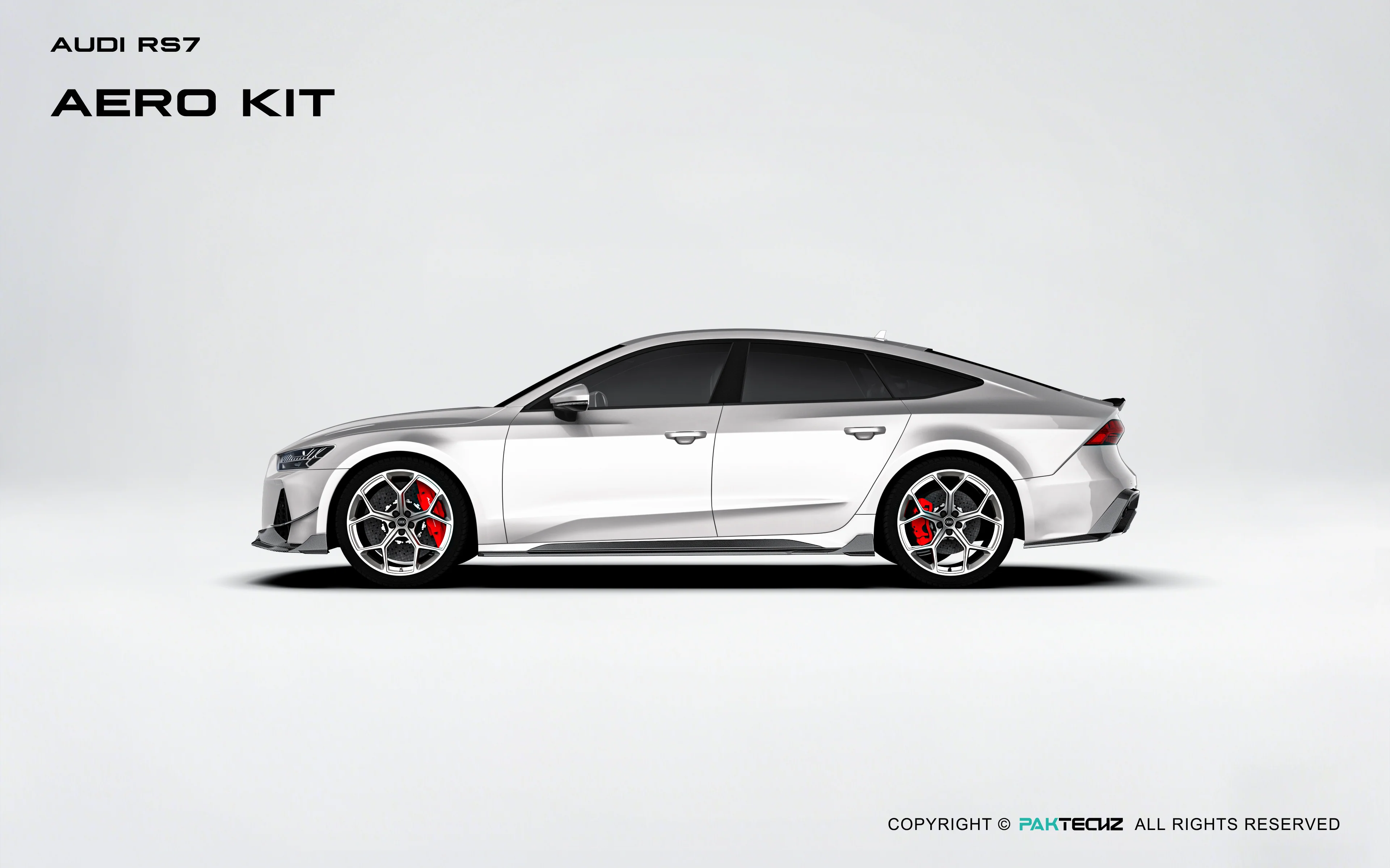 Audi RS7 C8 Paktechz Full Dry Carbon Aerodynamics kit - Image 6
