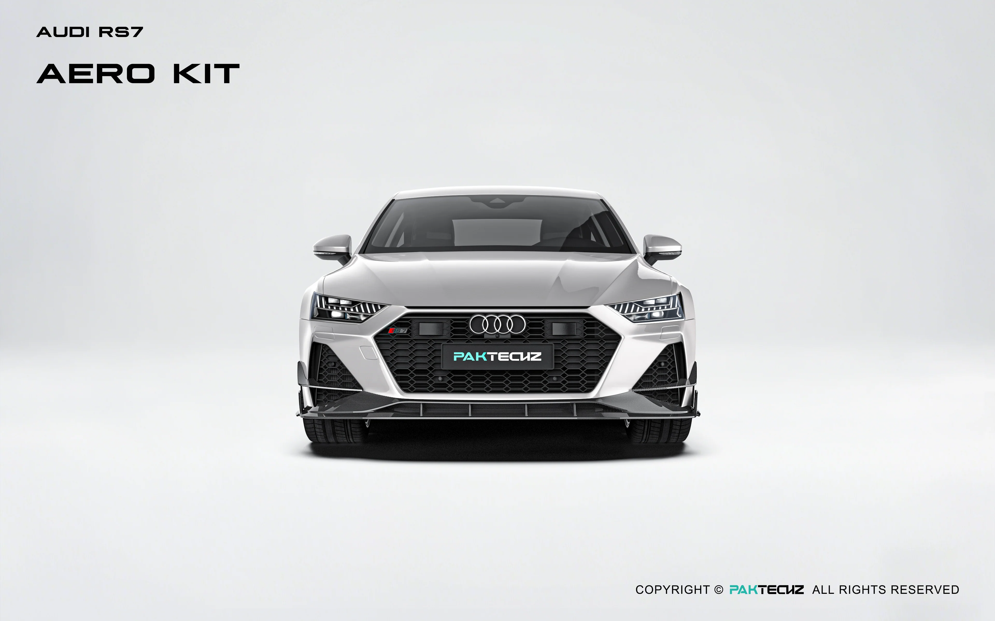 Audi RS7 C8 Paktechz Full Dry Carbon Aerodynamics kit - Image 7