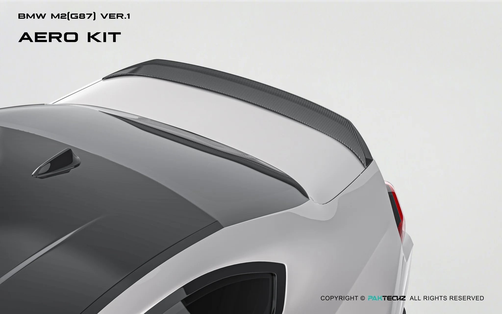 BMW M2（G87) Paktechz Dry Carbon Full Aerodynamics kit - Image 5