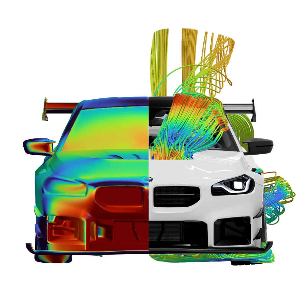 BMW M2 G87 Carbon Fiber Hood & Strakes - Image 5