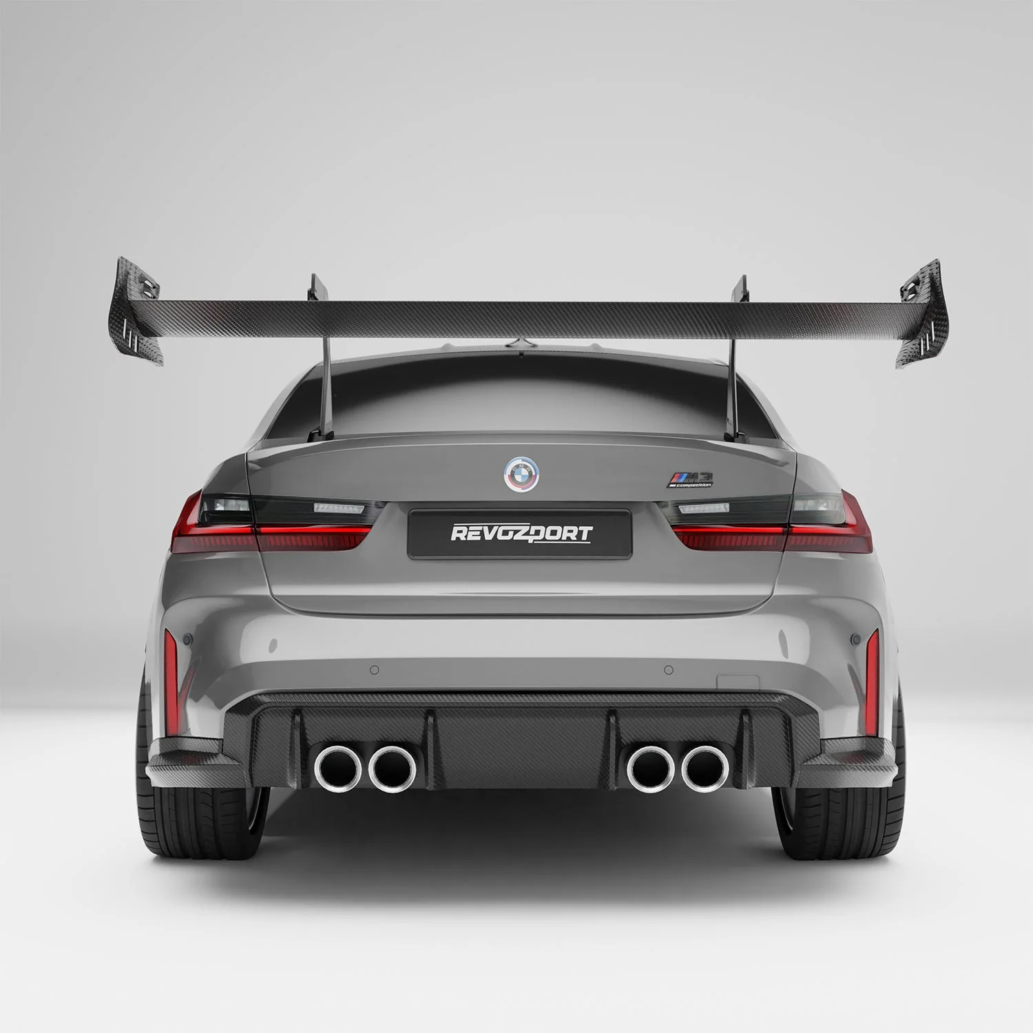 BMW M3 G80 Carbon Fiber Rear Wing - Image 2