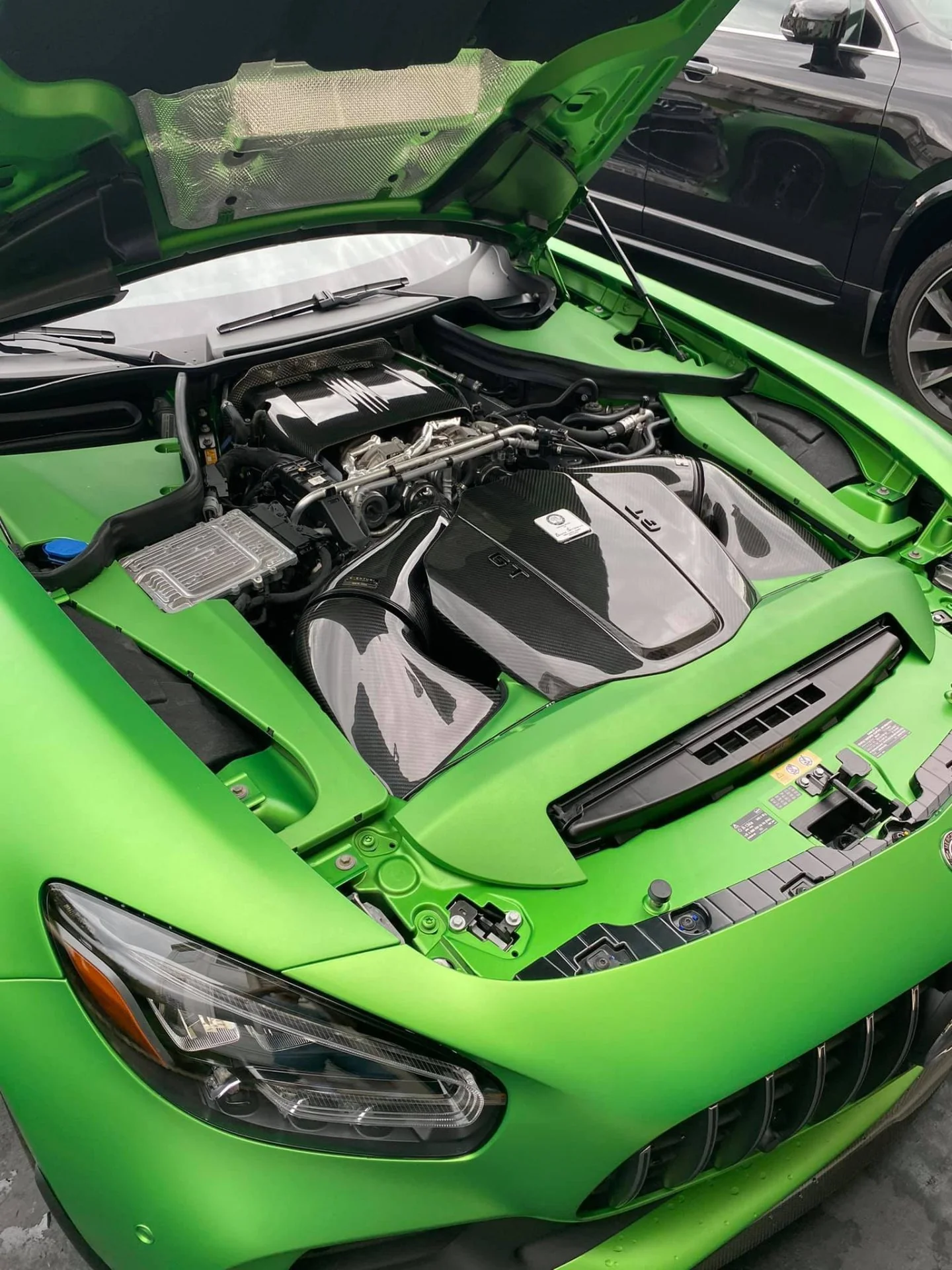 CMST Carbon Fiber Engine Cover for Mercedes Benz AMG GT & GTS & GTC & GTR 2015-ON - Image 10