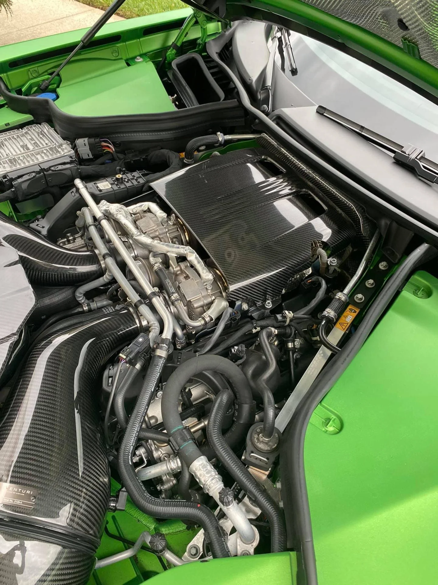 CMST Carbon Fiber Engine Cover for Mercedes Benz AMG GT & GTS & GTC & GTR 2015-ON - Image 7