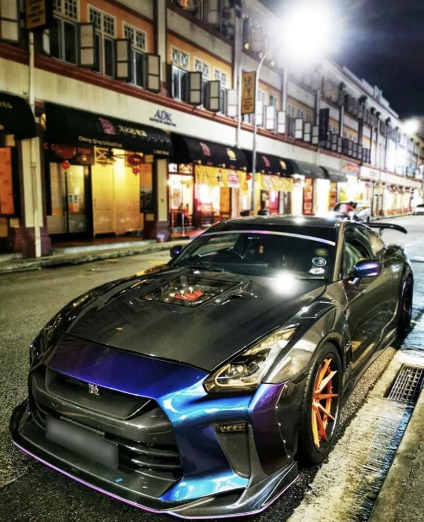 CMST Carbon Fiber Engine Cover for Nissan GTR GT-R R35 2008-2016 - Image 5