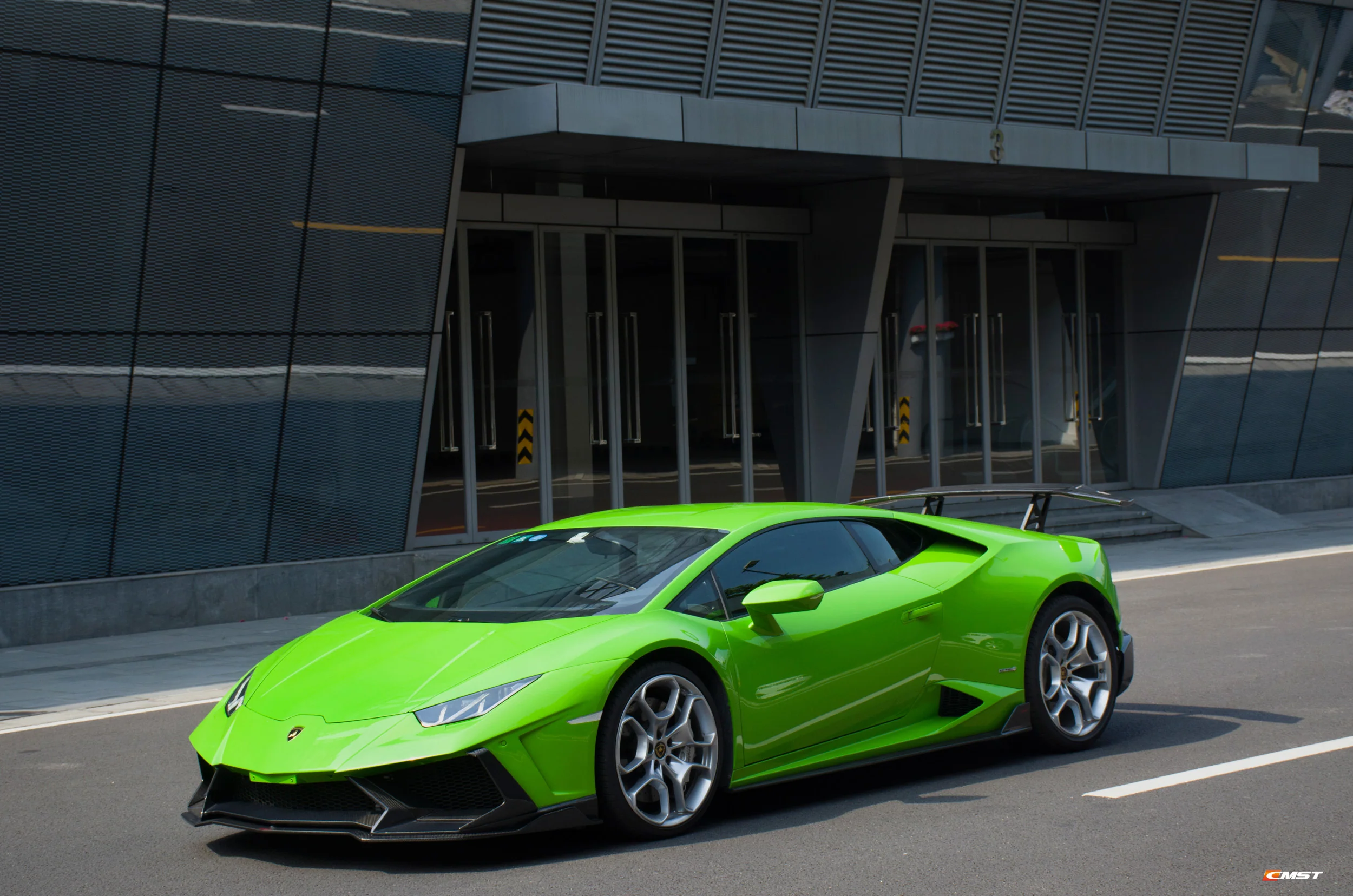 CMST Tuning Front Bumper Set for Lamborghini Huracan Tecnica P Evo LP/610/580 Carbon Fiber/FRP - Image 10