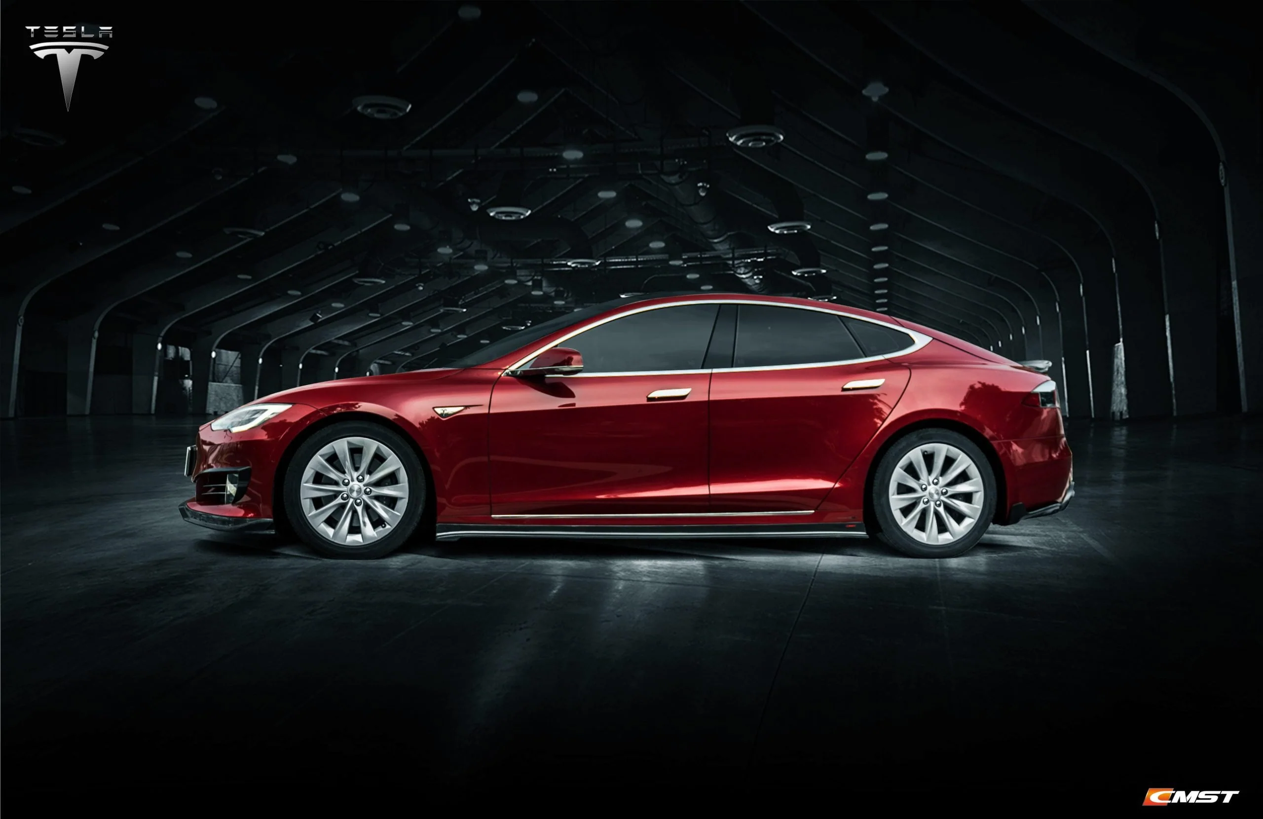 CMST Carbon Fiber Full Body Kit for Tesla Model S 2016-2019 - Image 8