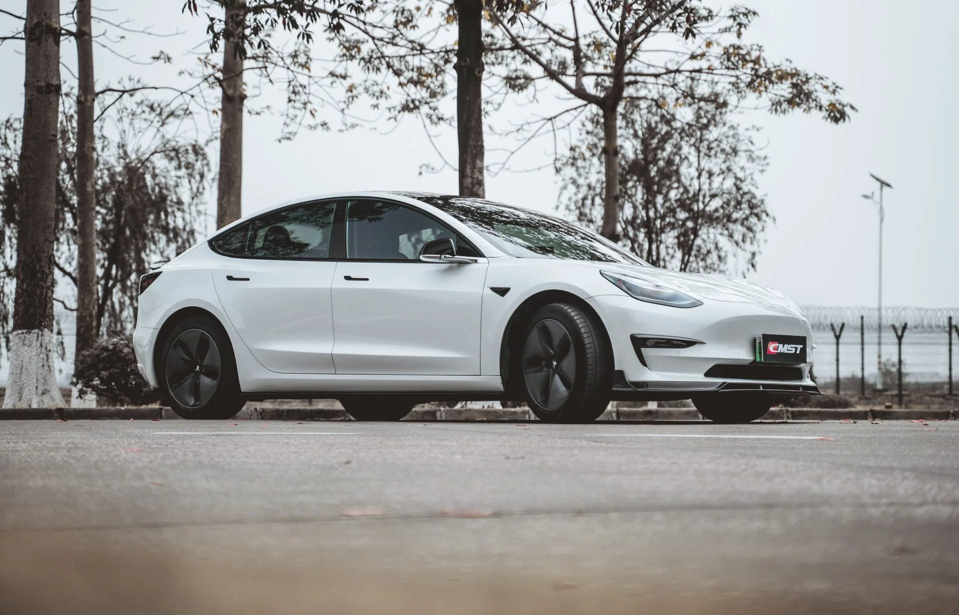 CMST Carbon Fiber Full Body Kit Style C for Tesla Model 3 - Image 19
