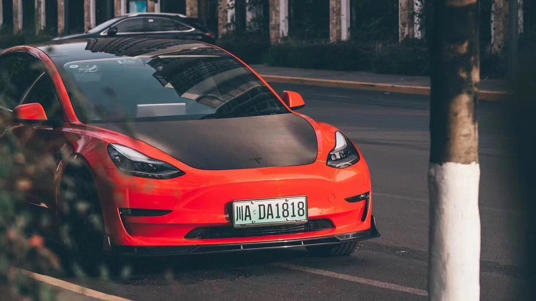 CMST Carbon Fiber Full Body Kit Style C for Tesla Model 3 - Image 7