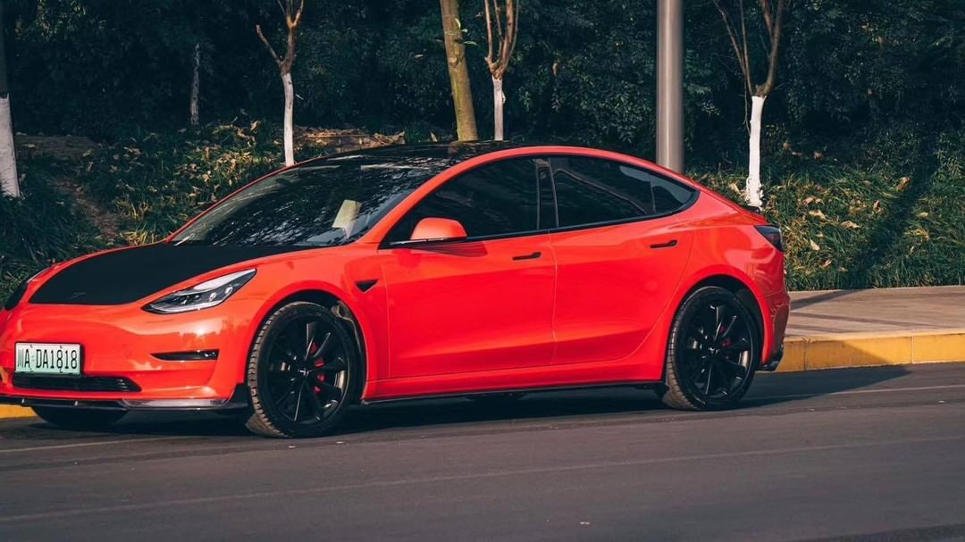 CMST Carbon Fiber Full Body Kit Style C for Tesla Model 3 - Image 8