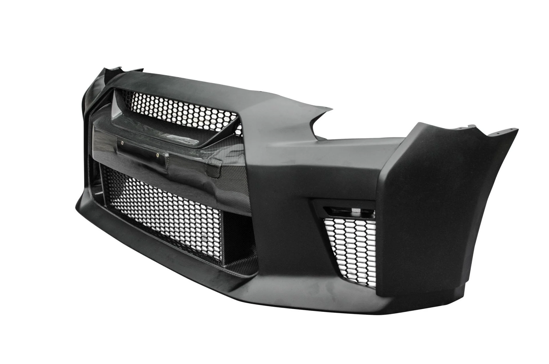 CMST Carbon Fiber Stage 1 Front Bumper & Lip for Nissan GTR GT-R R35 2008-2016 Facelift Conversion - Image 19