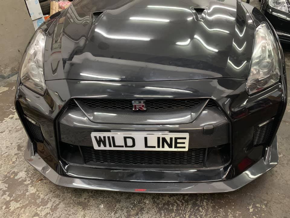 CMST Carbon Fiber Stage 1 Front Bumper & Lip for Nissan GTR GT-R R35 2008-2016 Facelift Conversion - Image 3