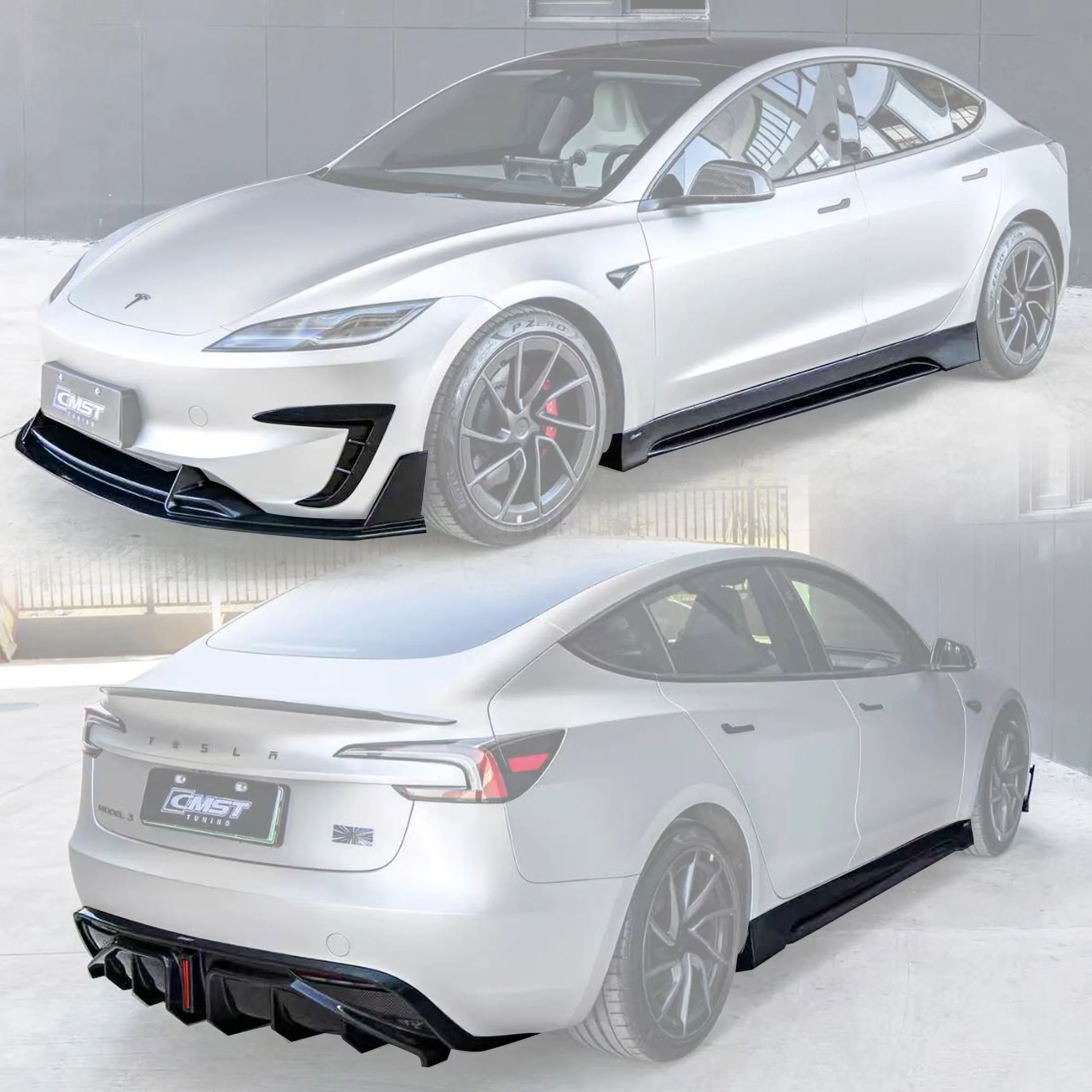 CMST Carbon Tesla Model 3 Highland Performance Carbon Fibre Bodykit