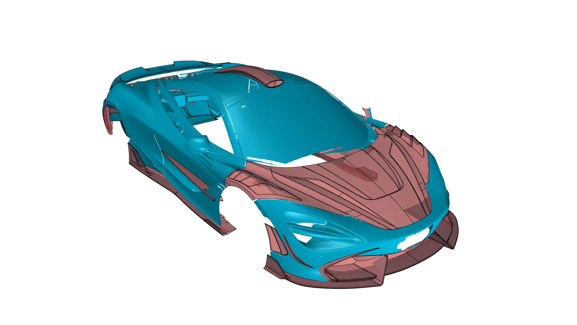 CMST McLaren 720s Full Dry Carbon Kit - Image 37