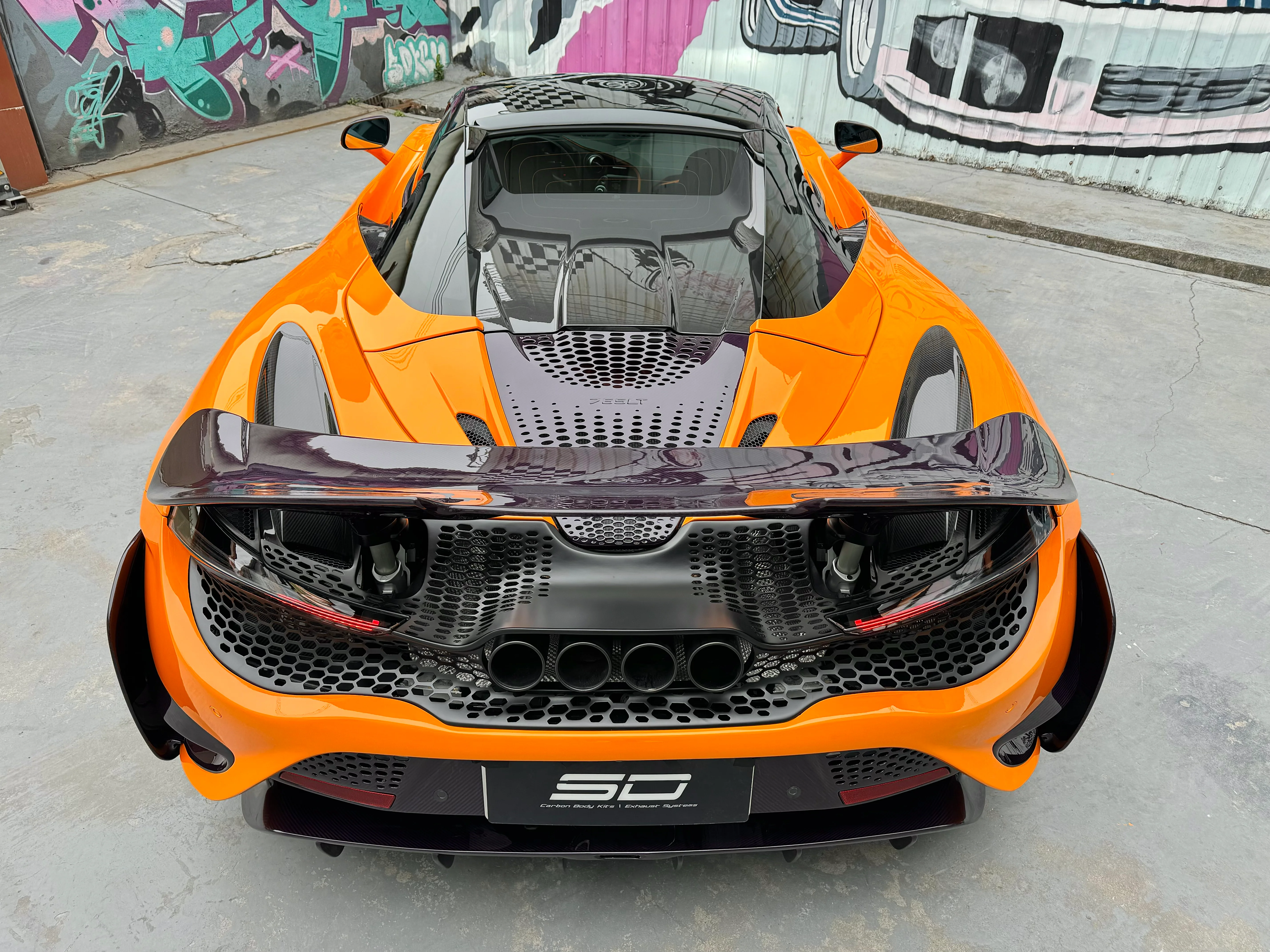 SD Dry Carbon Fibre Conversion Full Body Kit for McLaren 720S to 765LT - Image 13
