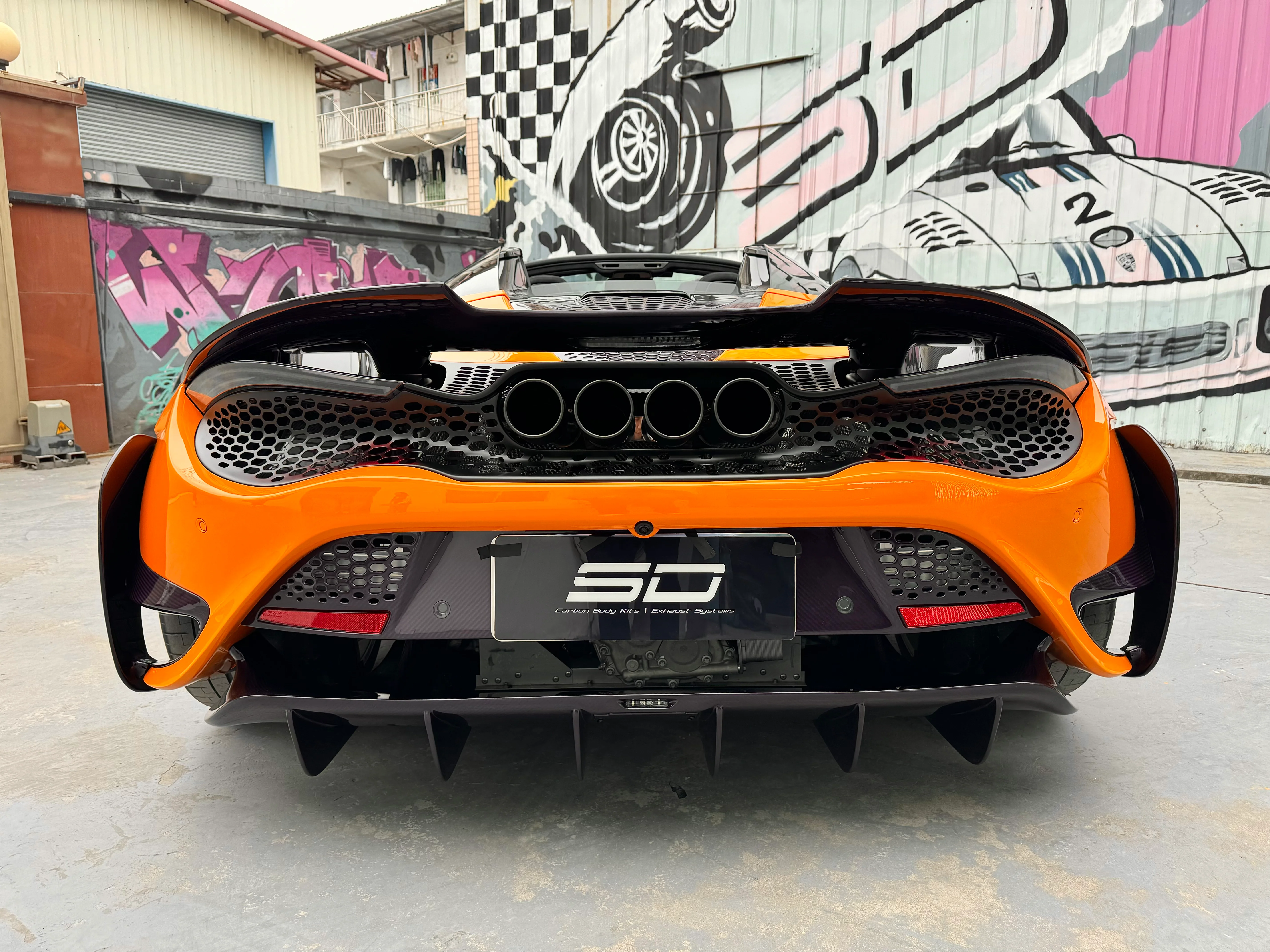 SD Dry Carbon Fibre Conversion Full Body Kit for McLaren 720S to 765LT - Image 15