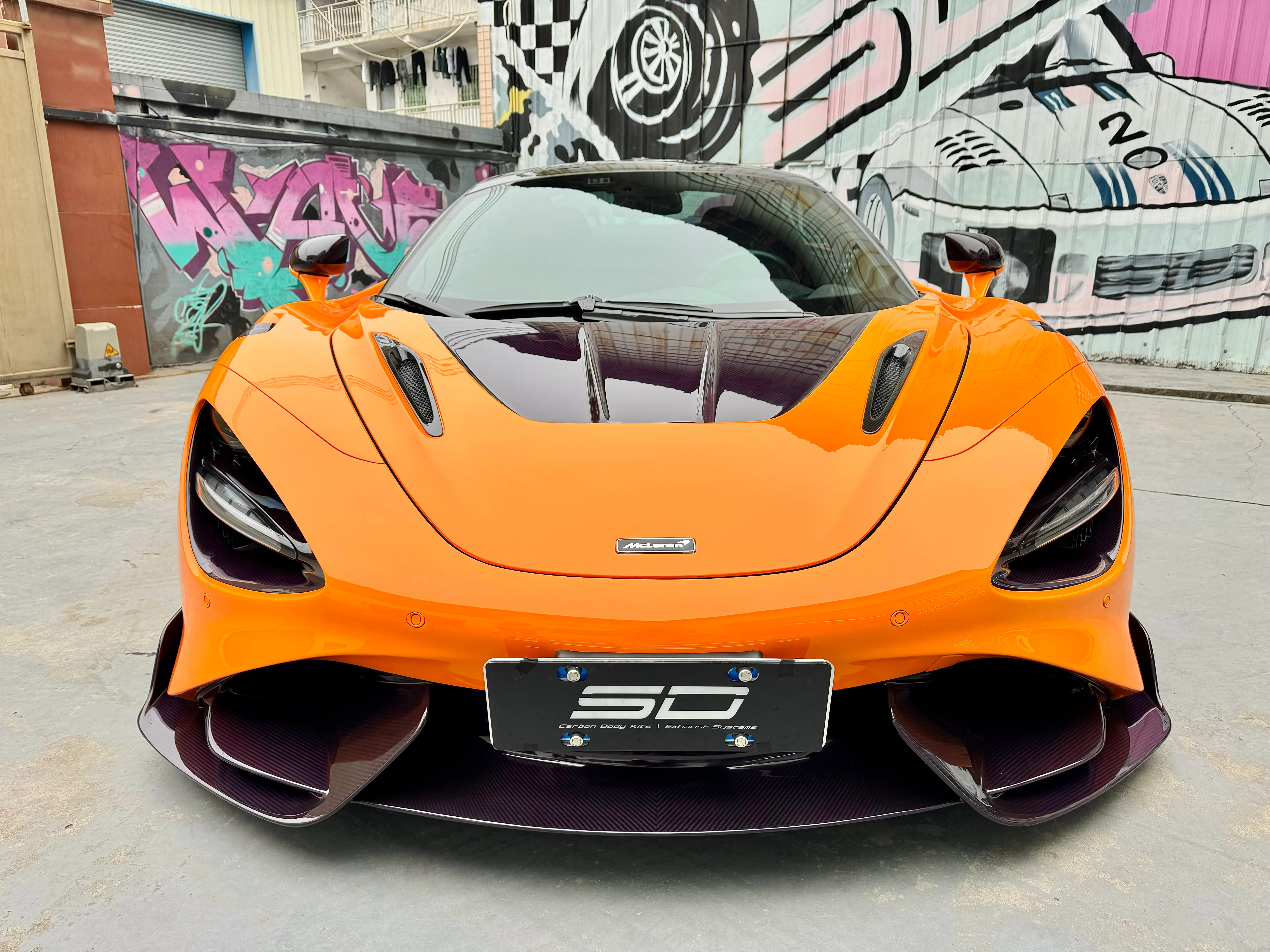 SD Dry Carbon Fibre Conversion Full Body Kit for McLaren 720S to 765LT - Image 4