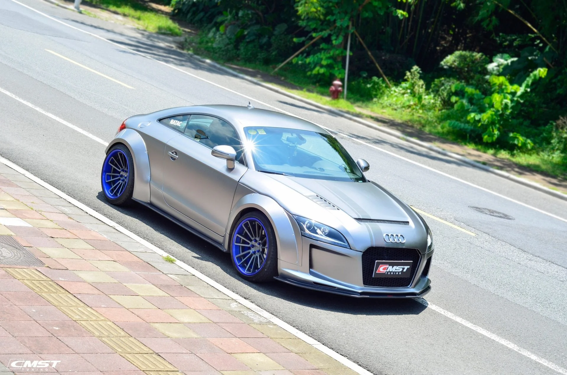 CMST Tuning Carbon Fiber Front Bumper & Front Lip For Audi TT TTS MK2 8J 2011-2015 - Image 11
