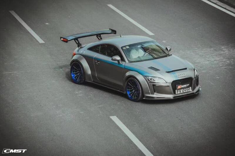 CMST Tuning Carbon Fiber Front Bumper & Front Lip For Audi TT TTS MK2 8J 2011-2015 - Image 5