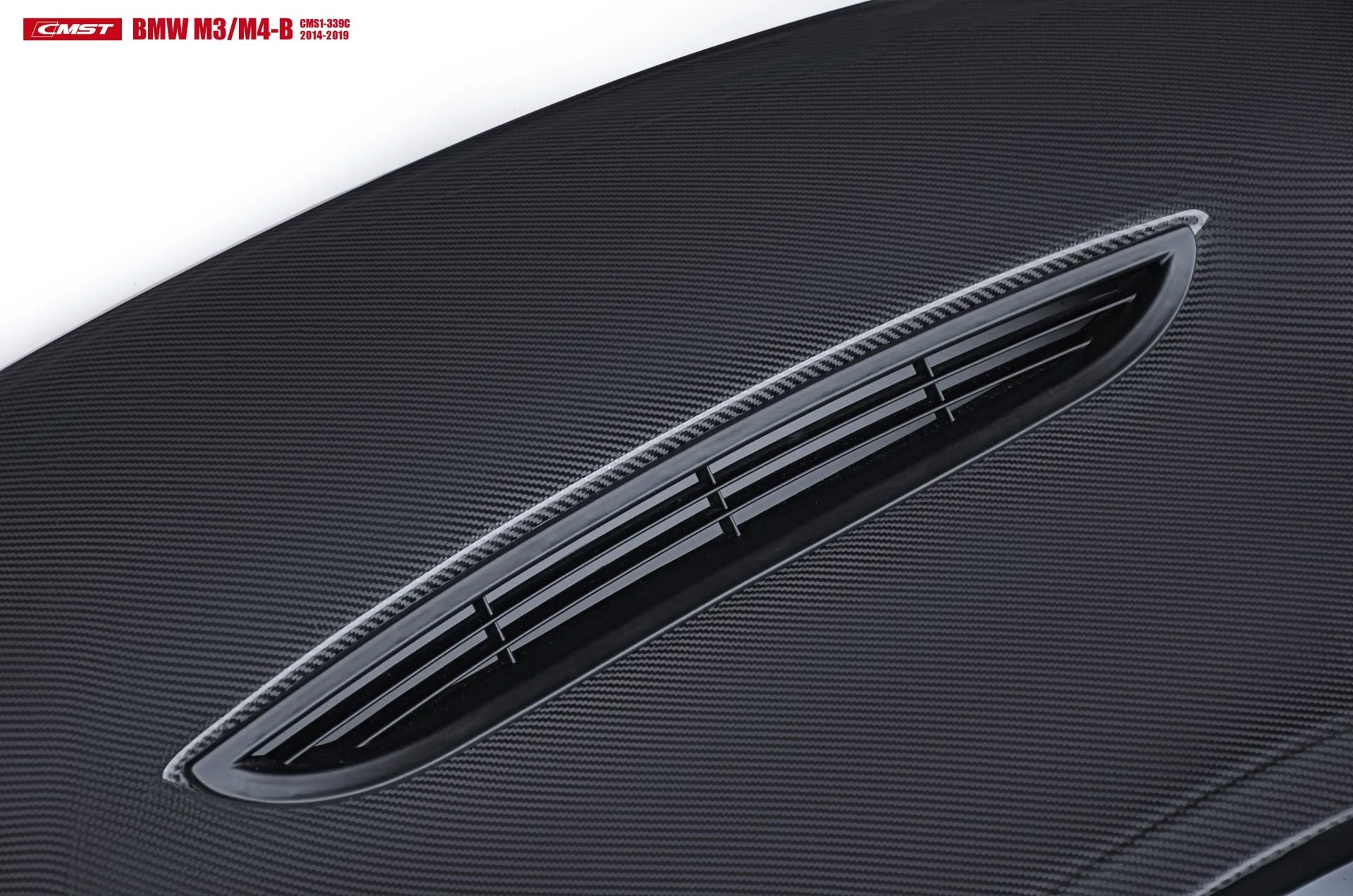 CMST Tuning Carbon Fiber Glass transparent Hood GTS Style BMW M3 / M4 F80 F82 F83 - Image 6