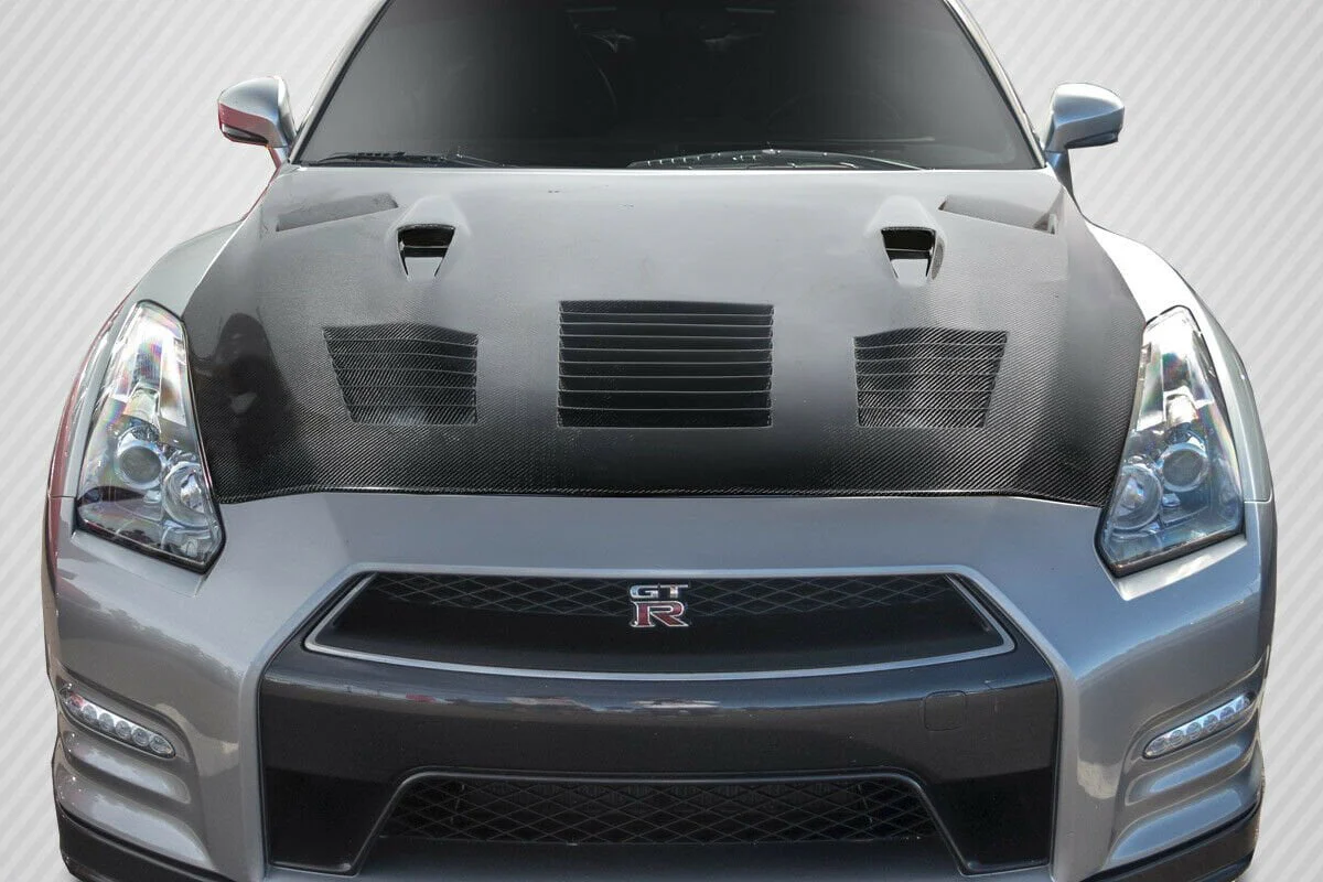 CMST Tuning Carbon Fiber Hood Bonnet for Nissan GTR GT-R R35 2008-2016 - Image 8