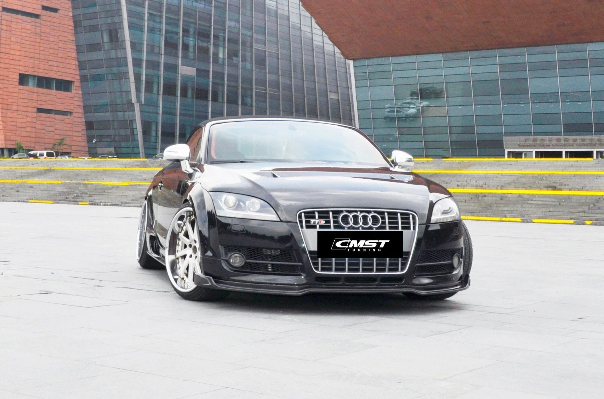 CMST Tuning Carbon Fiber Hood Bonnet Ver.1 For Audi TT TTS MK2 8J 2007-2015 - Image 5