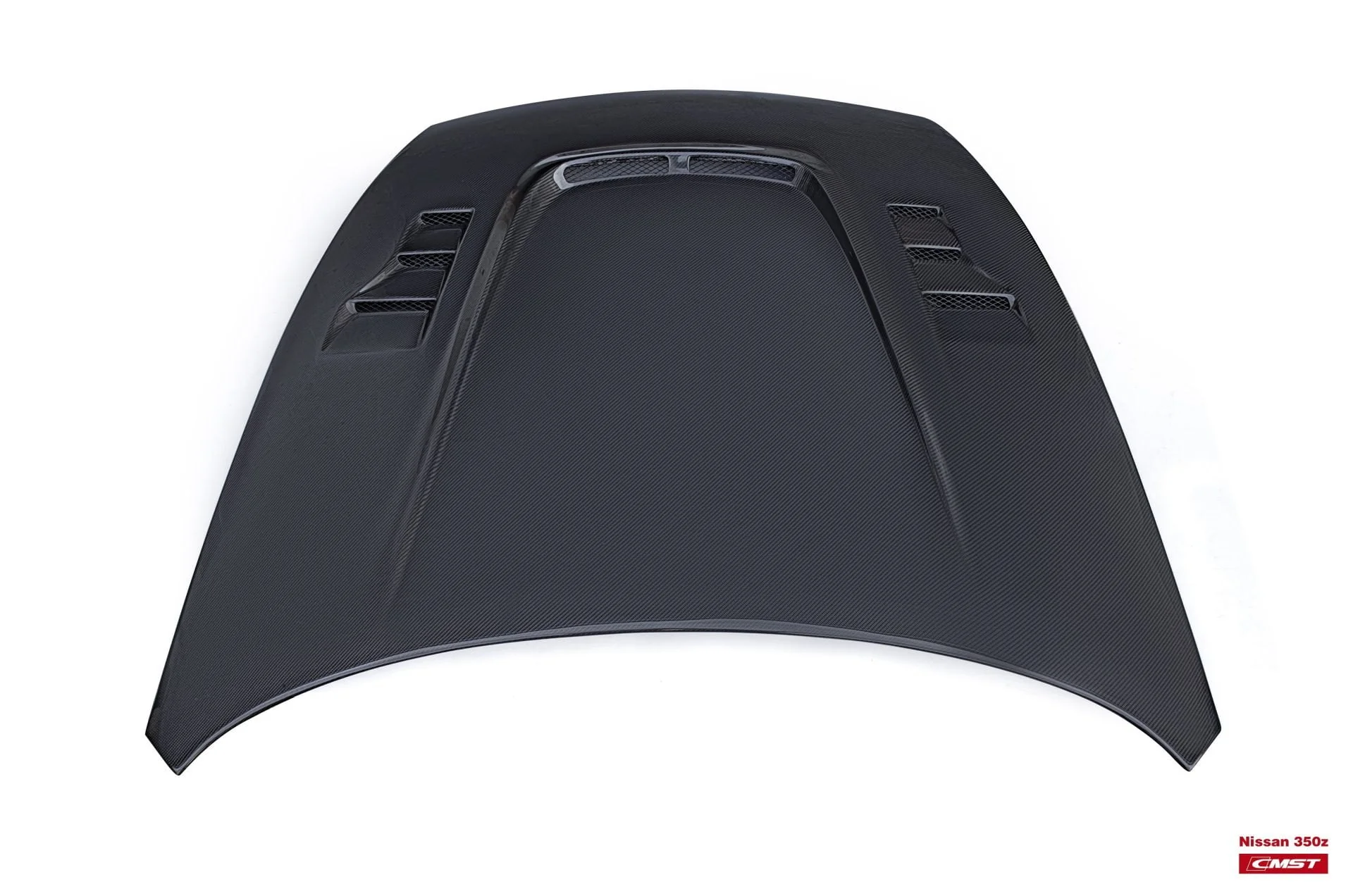 CMST Tuning Carbon Fiber Hood With 3 Vents ver.2 for Nissan 370Z Z34 Fairlady Z Vented - Image 3