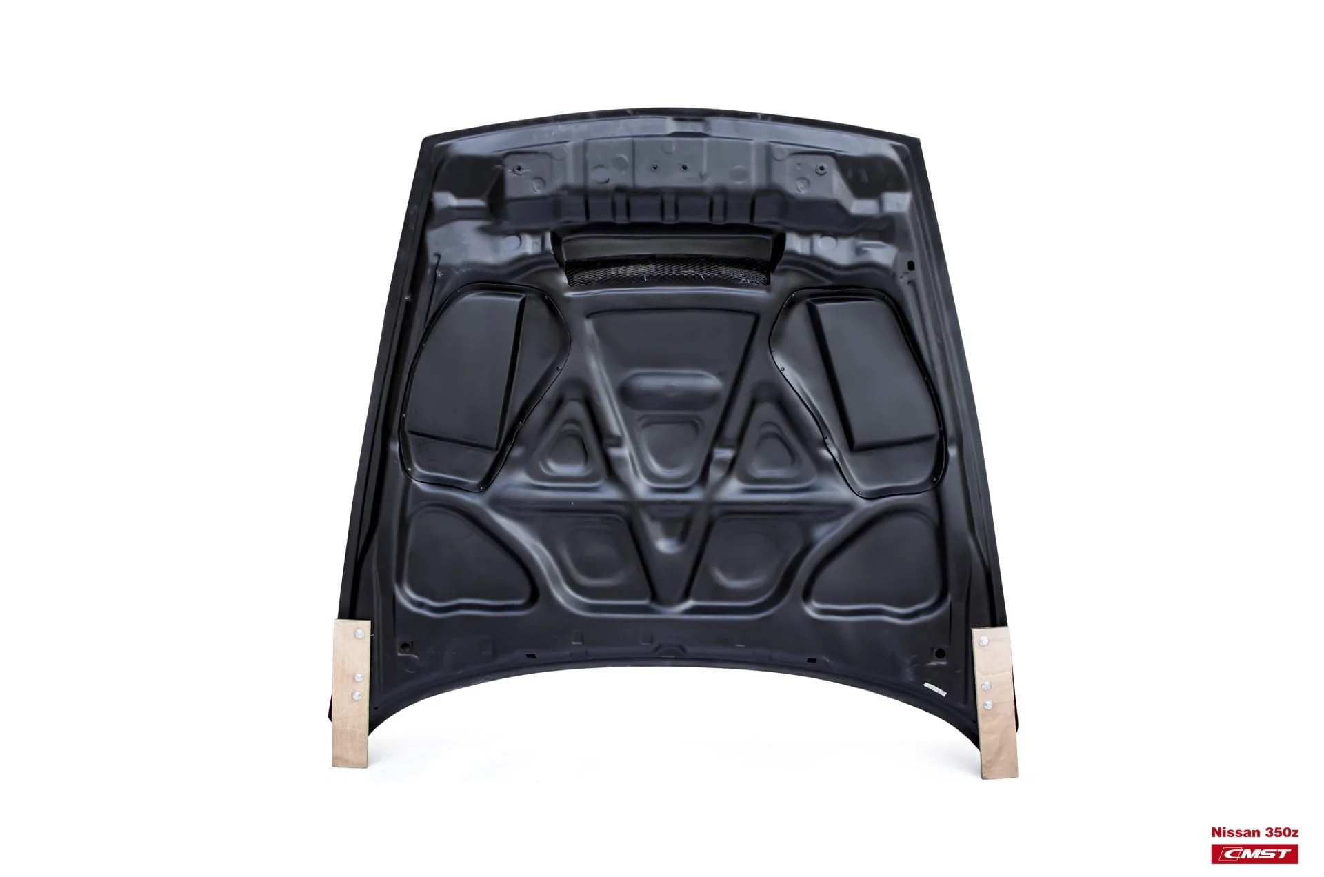 CMST Tuning Carbon Fiber Hood With 3 Vents ver.2 for Nissan 370Z Z34 Fairlady Z Vented - Image 6