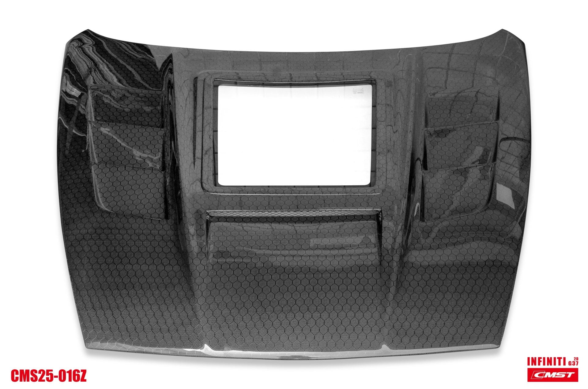 CMST Tuning Carbon Fiber Hood with Tempered Glass for Nissan 370Z Z34 Fairlady Z - Image 31