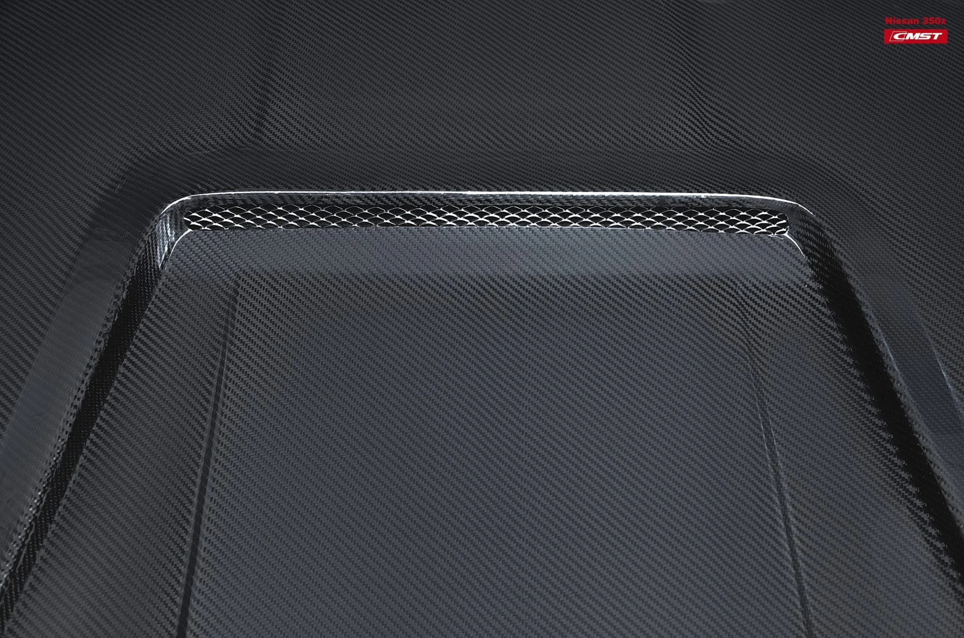 CMST Tuning Carbon Fiber Hood With Vent ver.1 for Nissan 350Z Z33 Fairlady Z Vented - Image 4