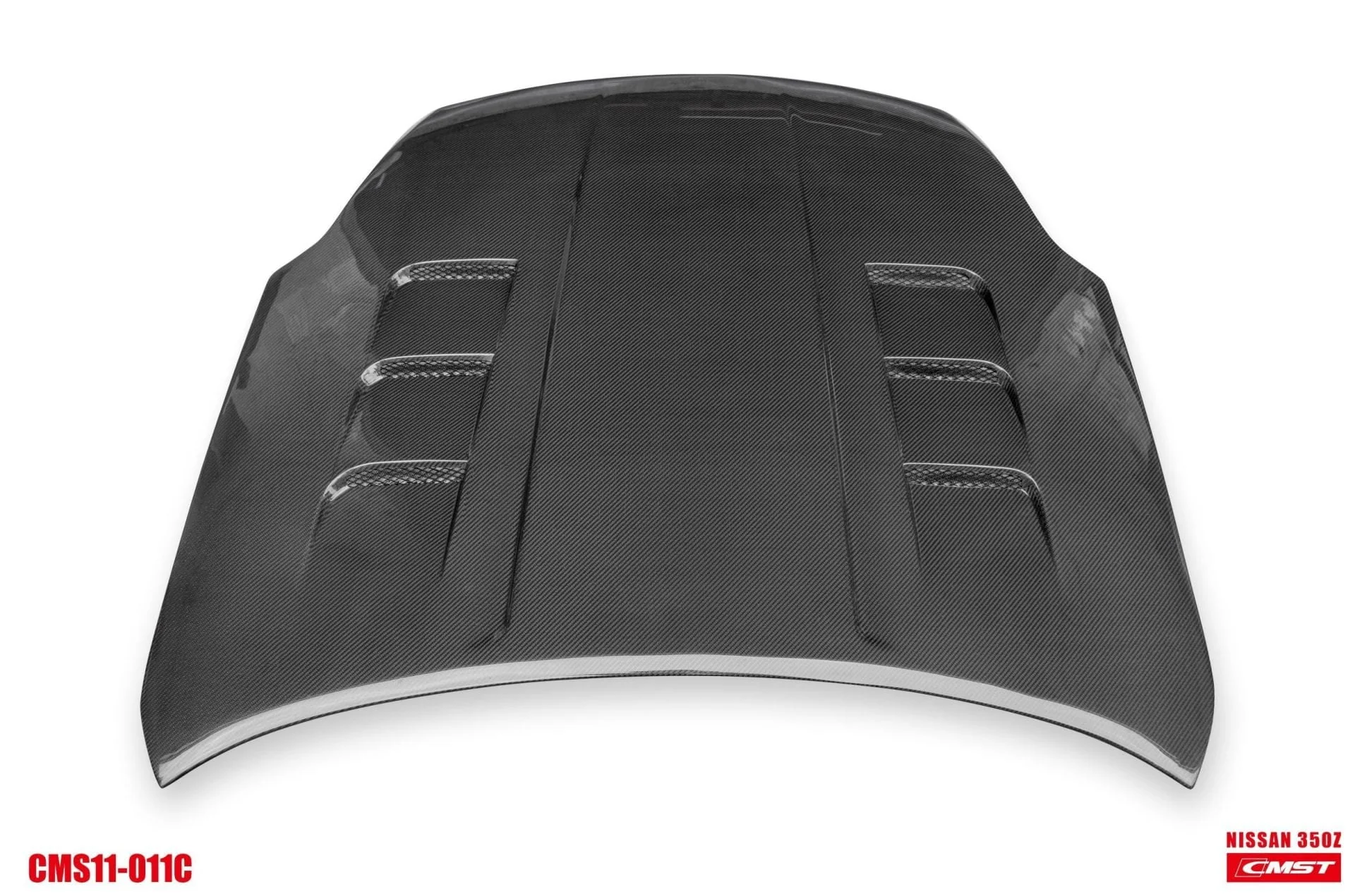 CMST Tuning Carbon Fiber Hood With Vent ver.2 for Nissan 350Z Z33 Fairlady Z Vented - Image 6