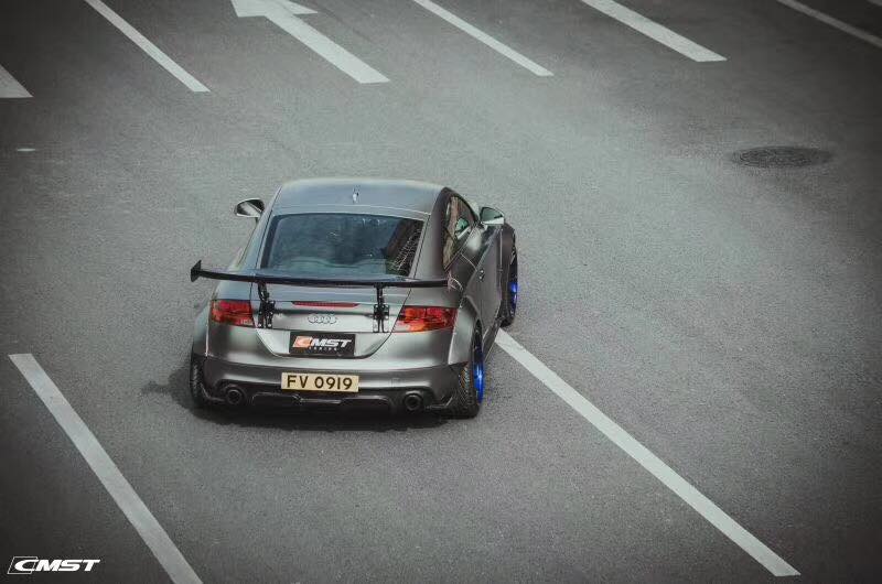 CMST Tuning Carbon Fiber Rear Spoiler Wing For Audi TT TTS MK2 8J 2007-2015 - Image 6