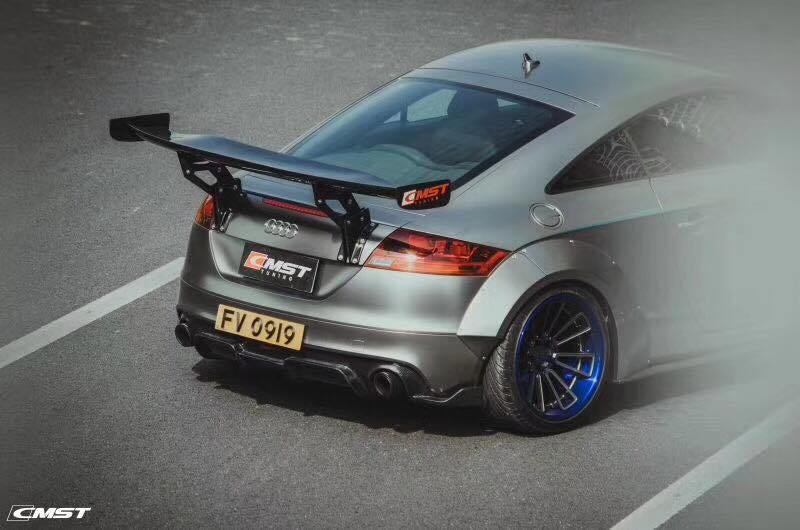 CMST Tuning Carbon Fiber Rear Spoiler Wing For Audi TT TTS MK2 8J 2007-2015 - Image 7