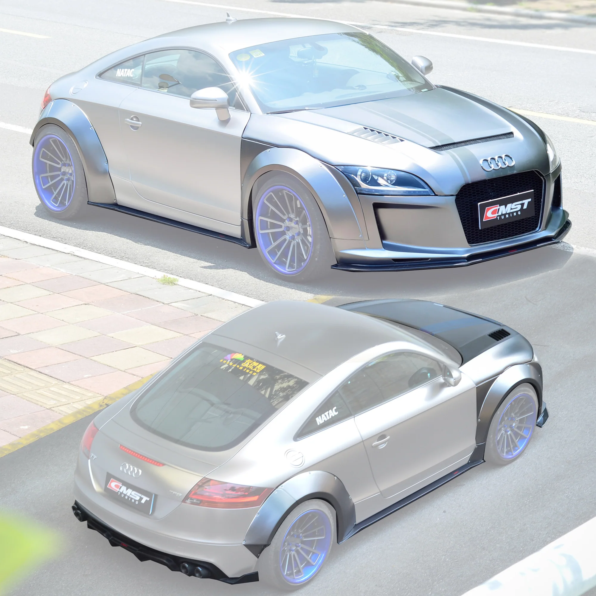 CMST Tuning Carbon Fiber Widebody Kit For Audi TT TTS MK2 8J 2011-2015 - Image 19