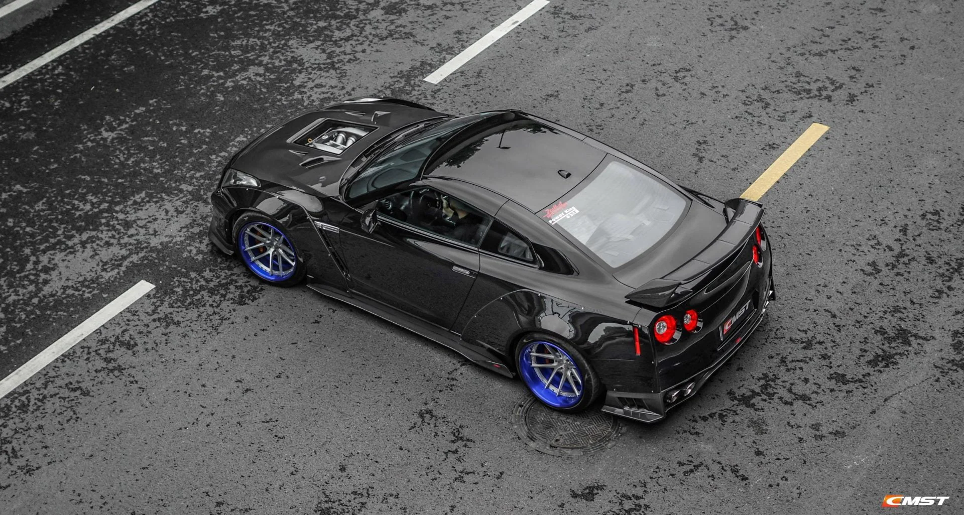 CMST Tuning  Facelift Conversion Partial Carbon Fiber Full Body Kit for Nissan GTR GT-R R35 2008-2016 - Image 16