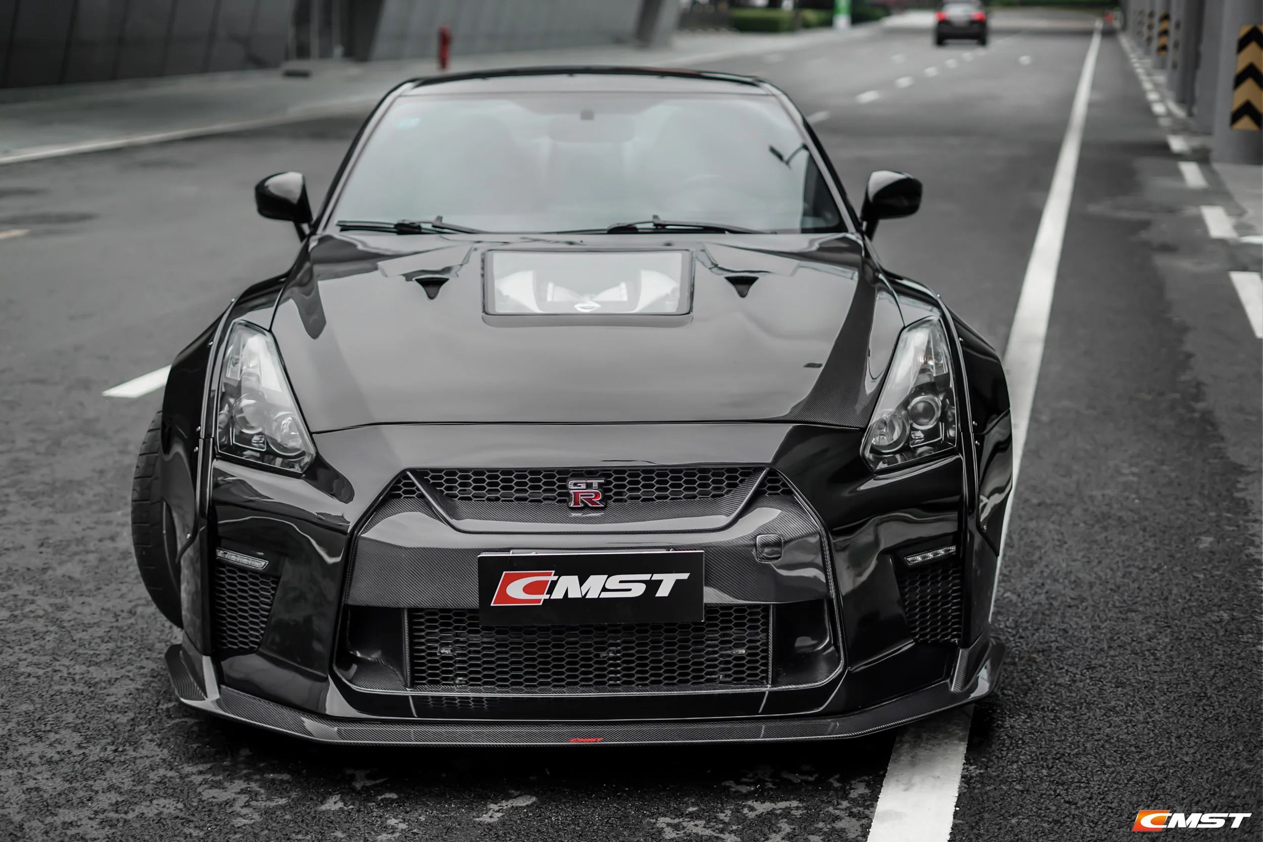 CMST Tuning  Facelift Conversion Partial Carbon Fiber Full Body Kit for Nissan GTR GT-R R35 2008-2016 - Image 30